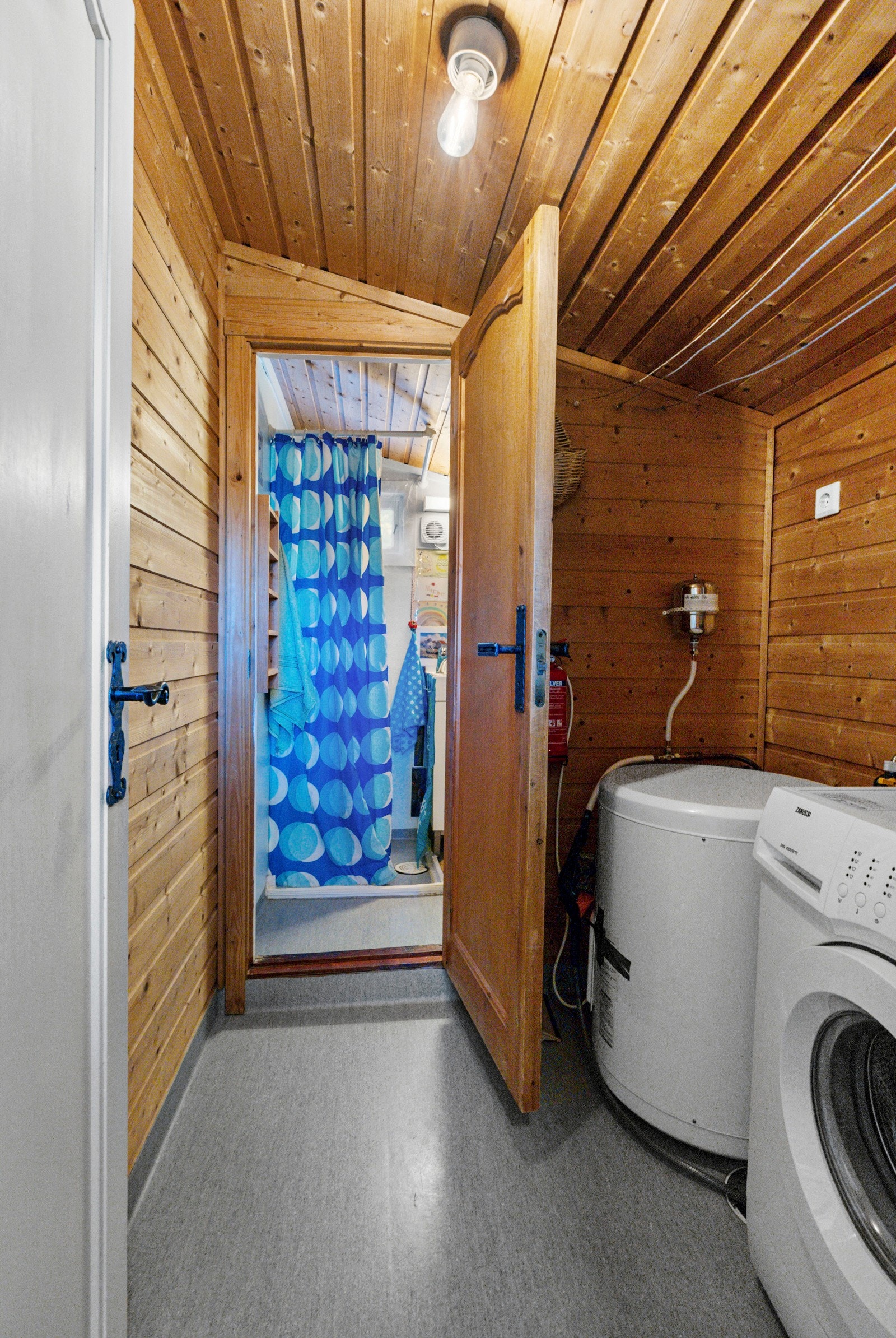 Vaskerommet ligger i tilknytning til badet Galleribilde