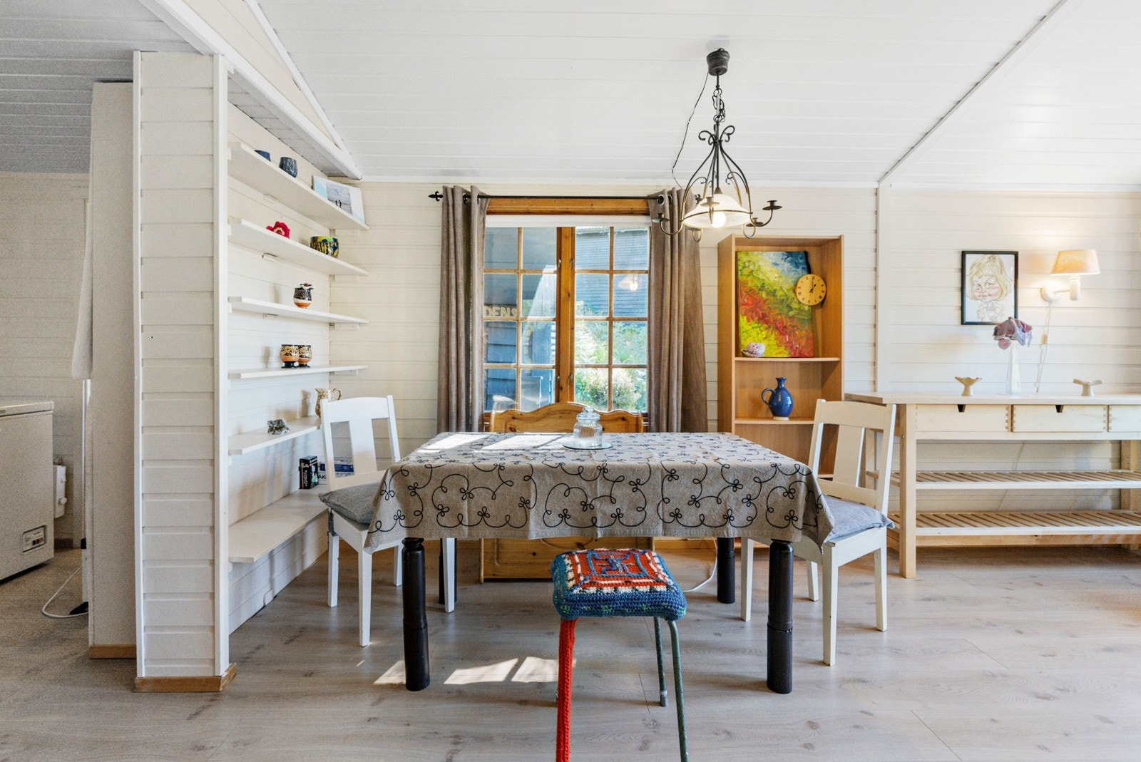 Spiseplass i stua Galleribilde