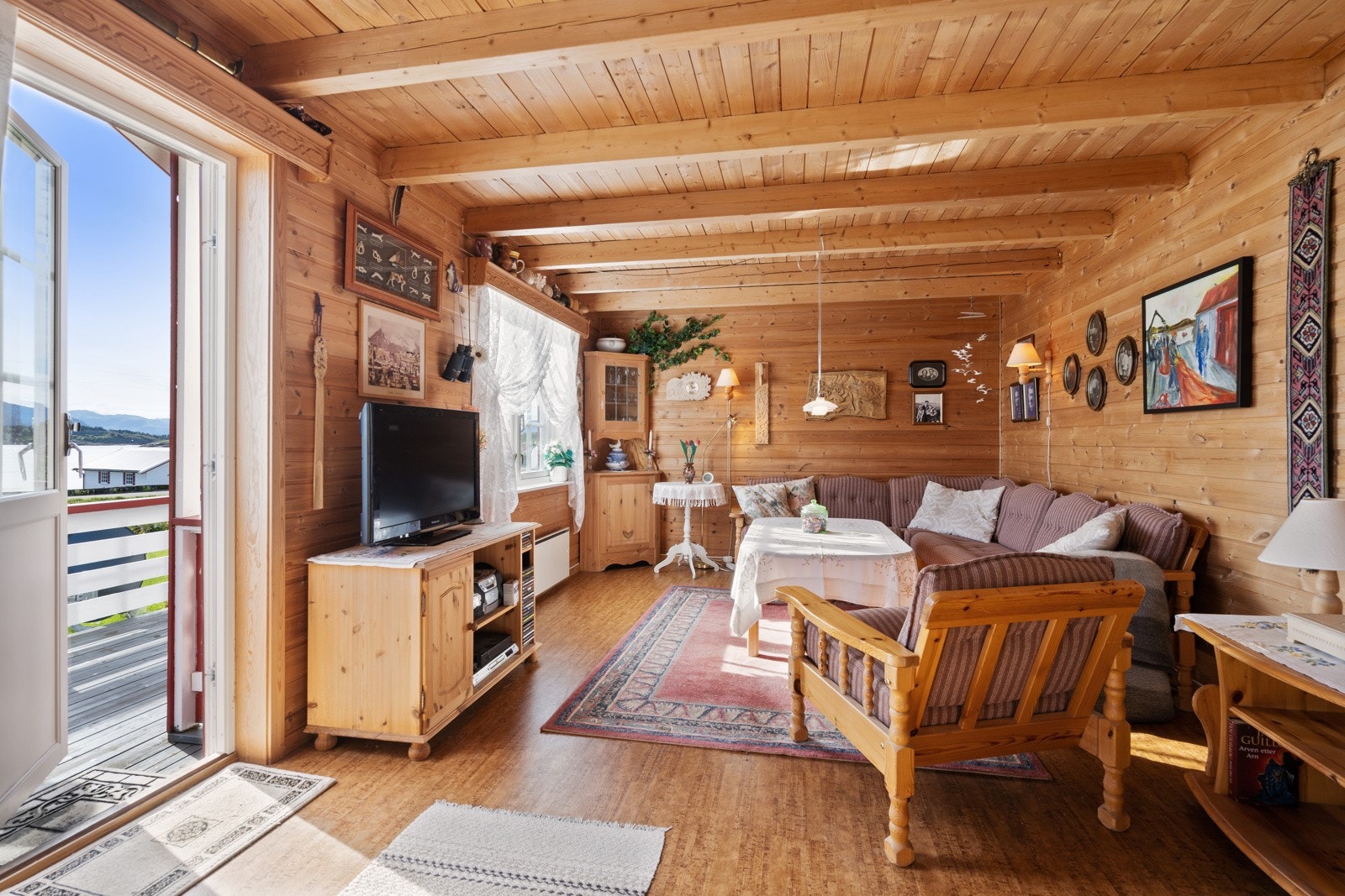 Stue/spisestue Galleribilde