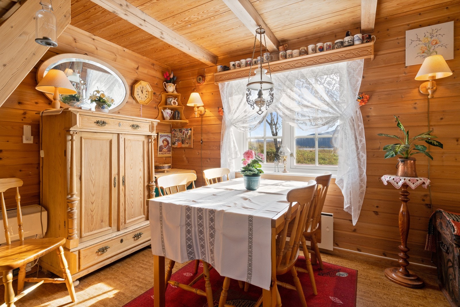 Stue/spisestue Galleribilde