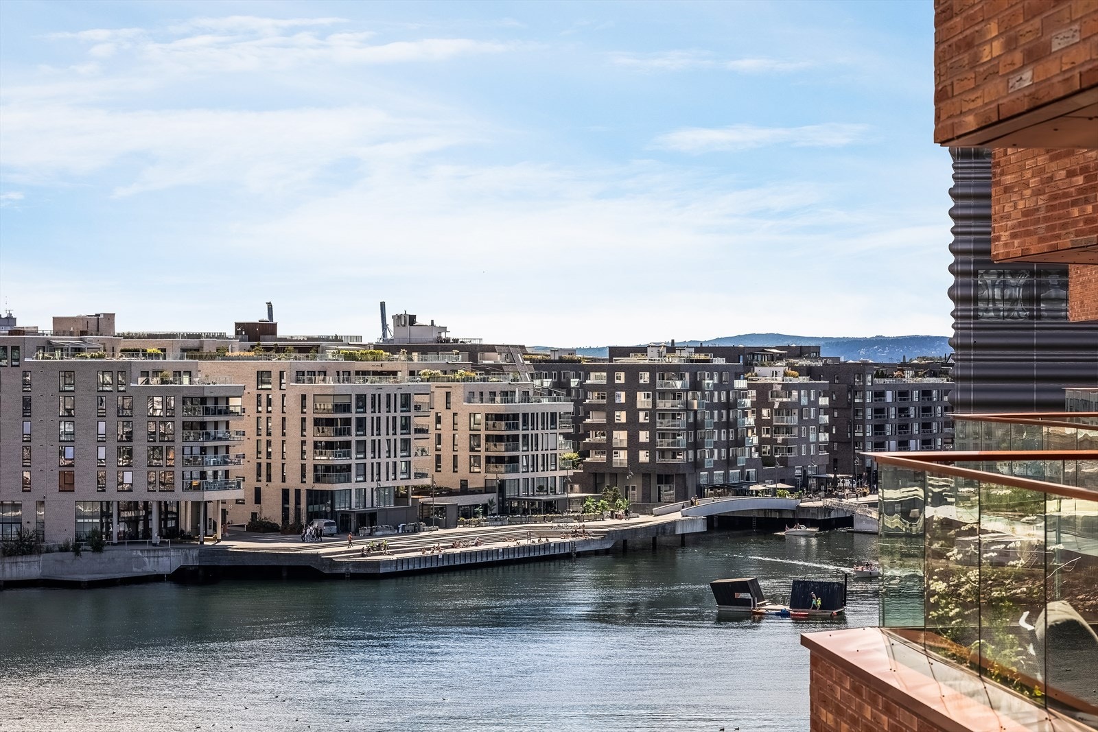 Utsikt fra balkongen. Galleribilde