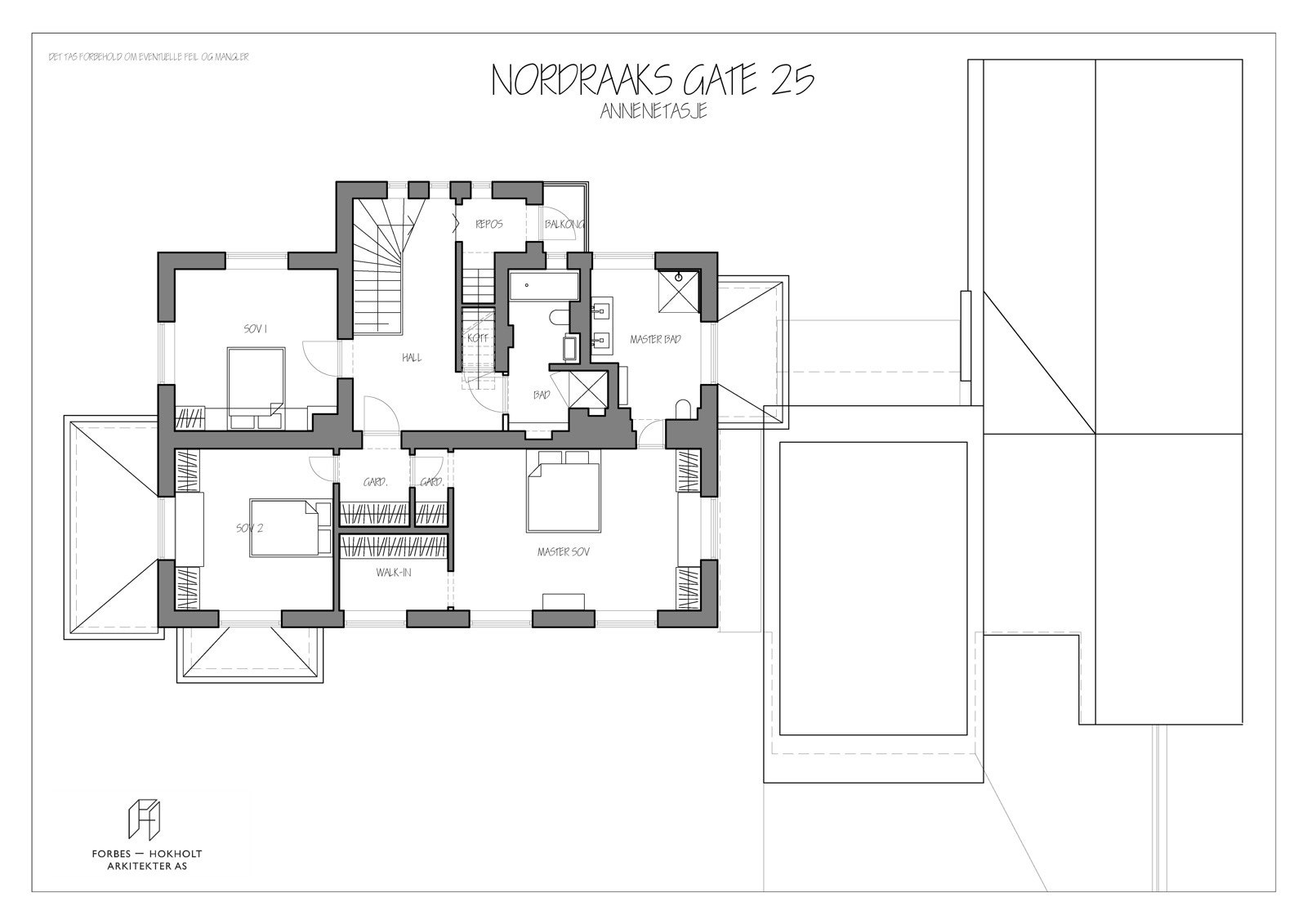Plantegning 2. etasje Galleribilde