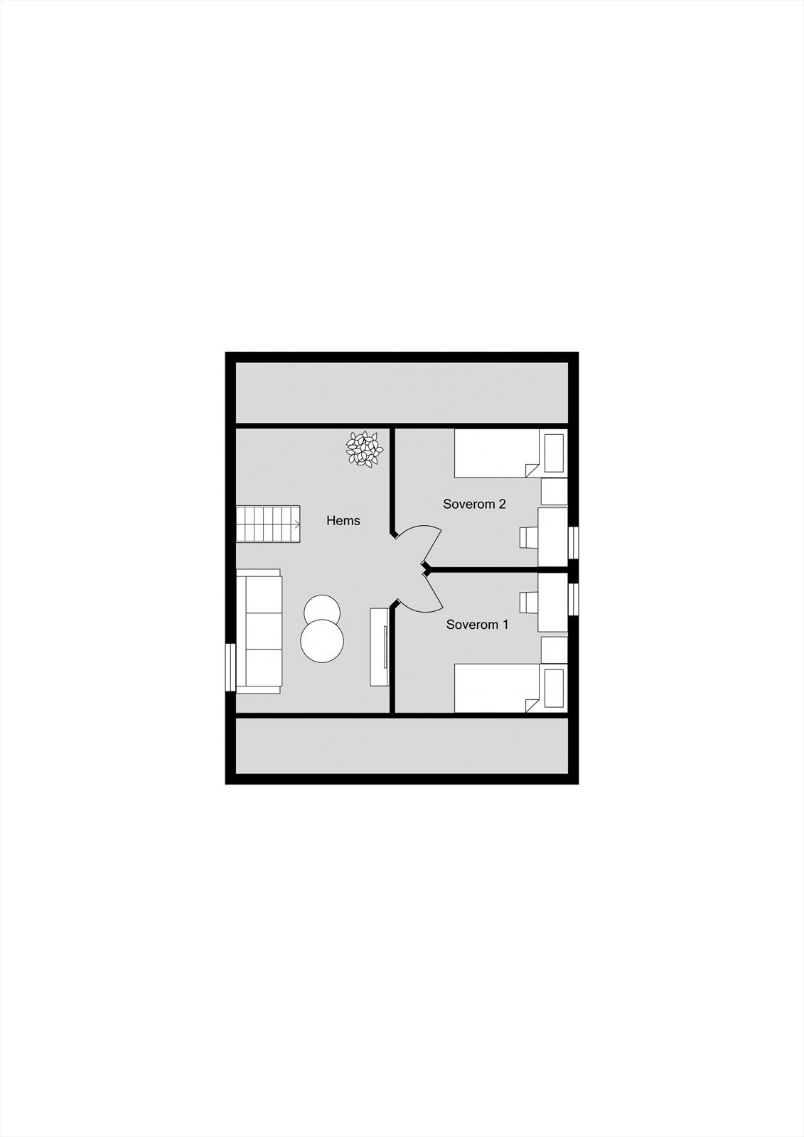 Loftsetasje Galleribilde