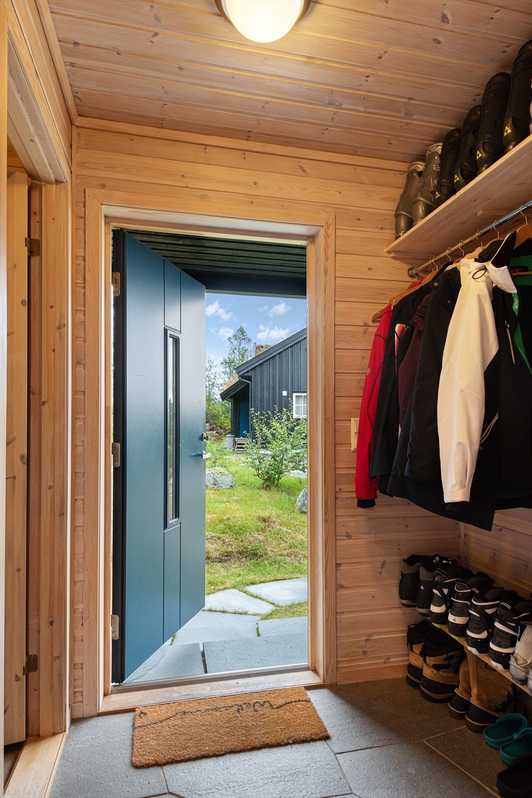 Velkommen inn - Vindfang med bruddskifer Galleribilde