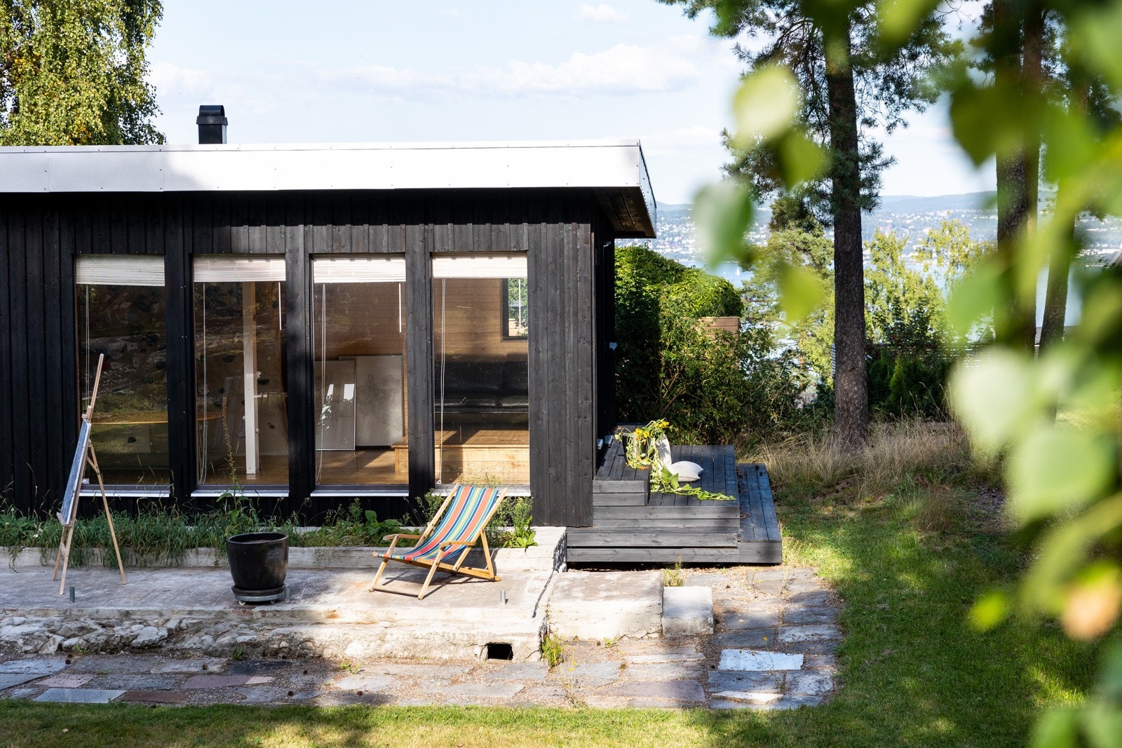 Terrasse på til sammen ca. 10m². Galleribilde