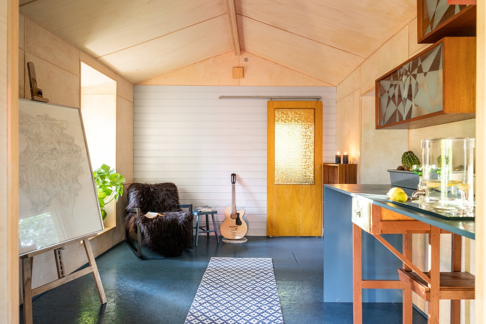 Anneks på 20m² som ble restaurert i 2017. Galleribilde