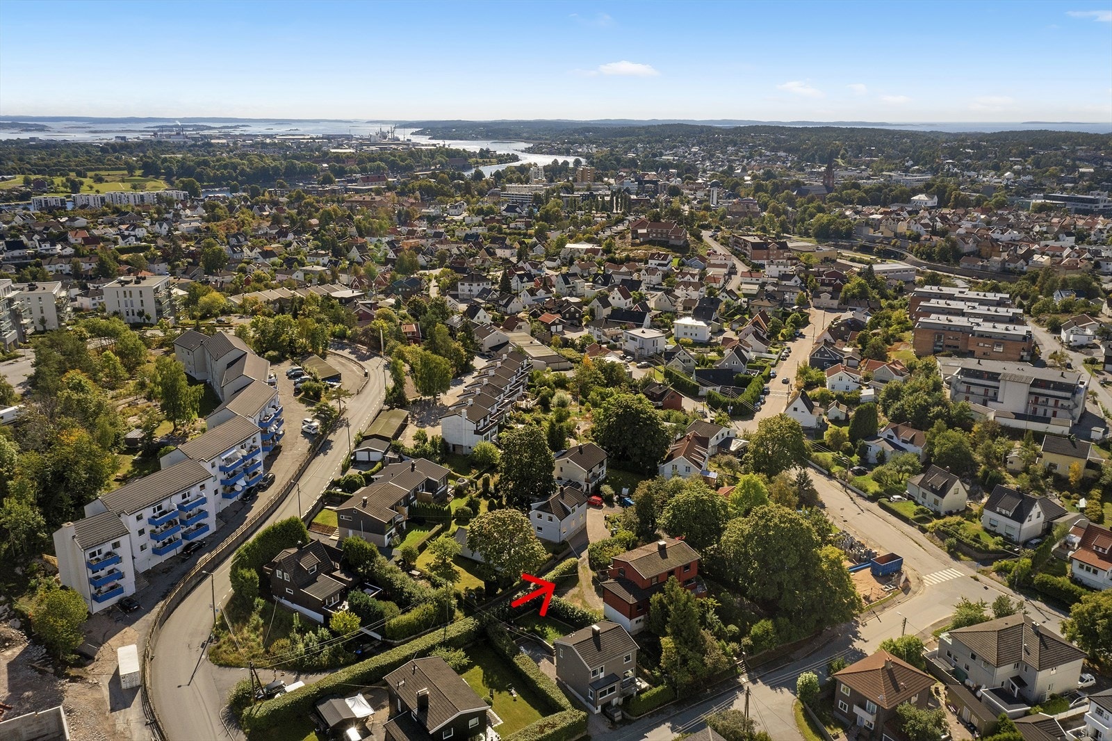 Oversiktsbilde mot sydøst Galleribilde