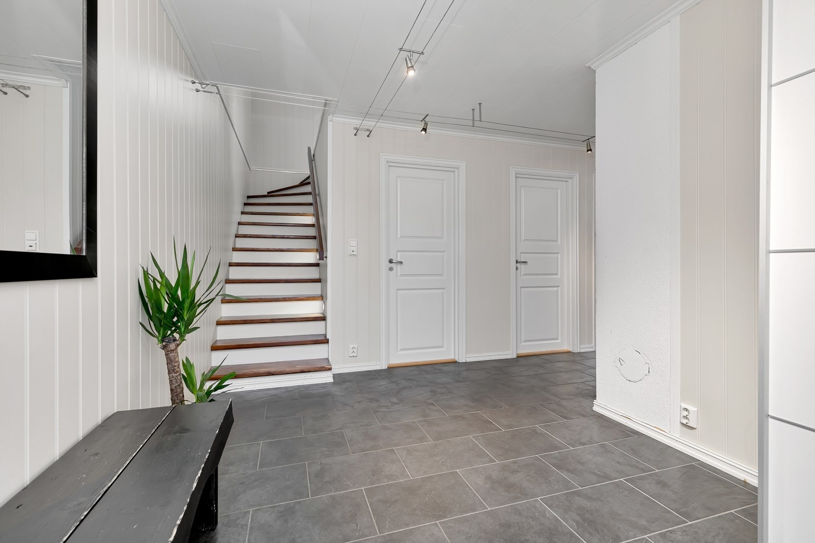 Underetasje - Romslig hall Galleribilde
