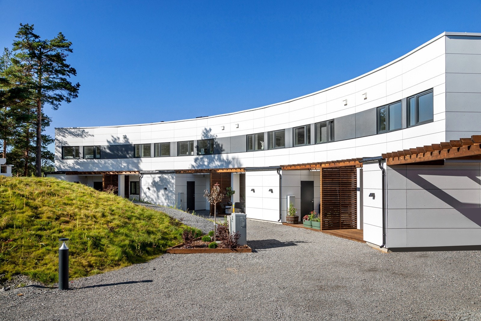 Fasade inngangside Galleribilde