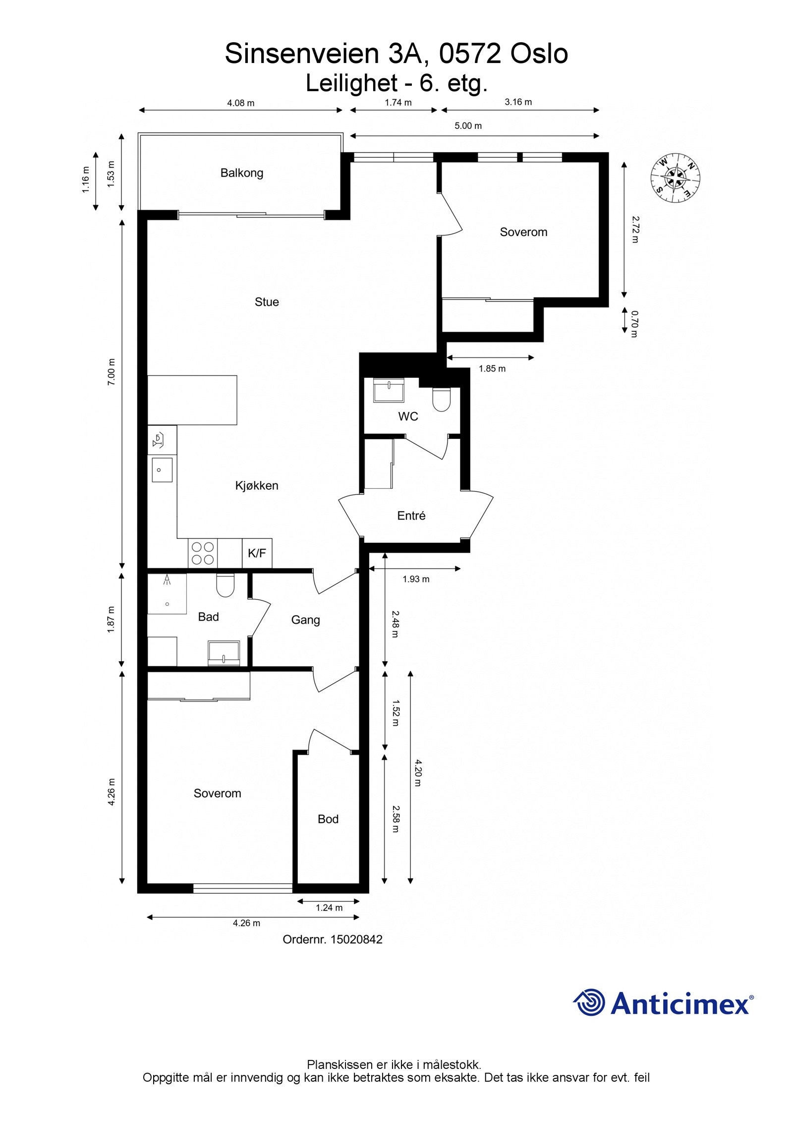 Planskisse. Galleribilde