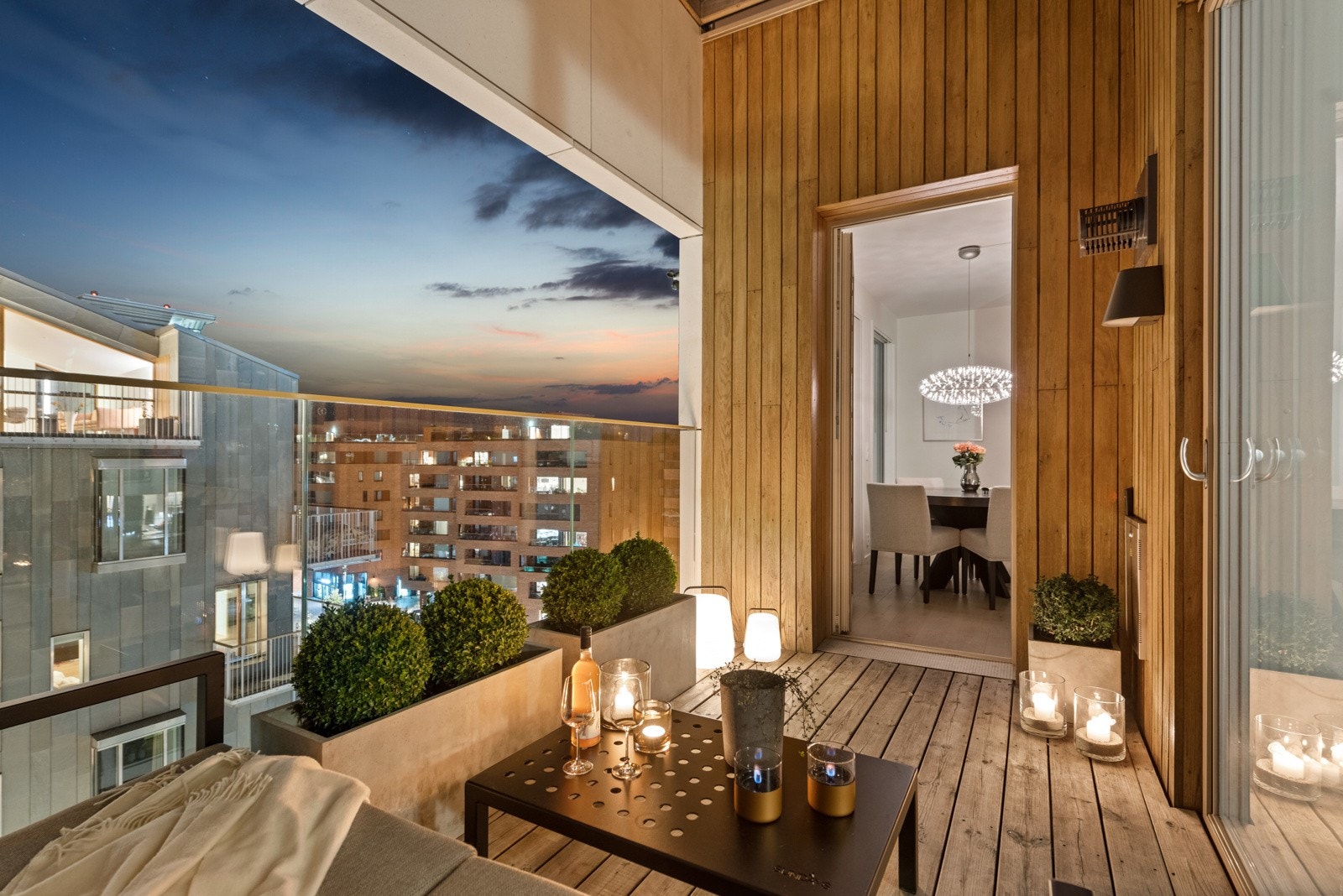 Leiligheten har en svært attraktivt beliggenhet i Dronninglunden i Bjørvika. Galleribilde