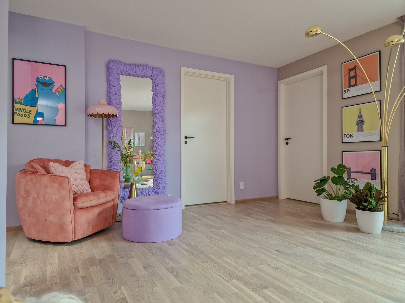 Hovedsoverom og barnerom i direkte nærhet. Galleribilde