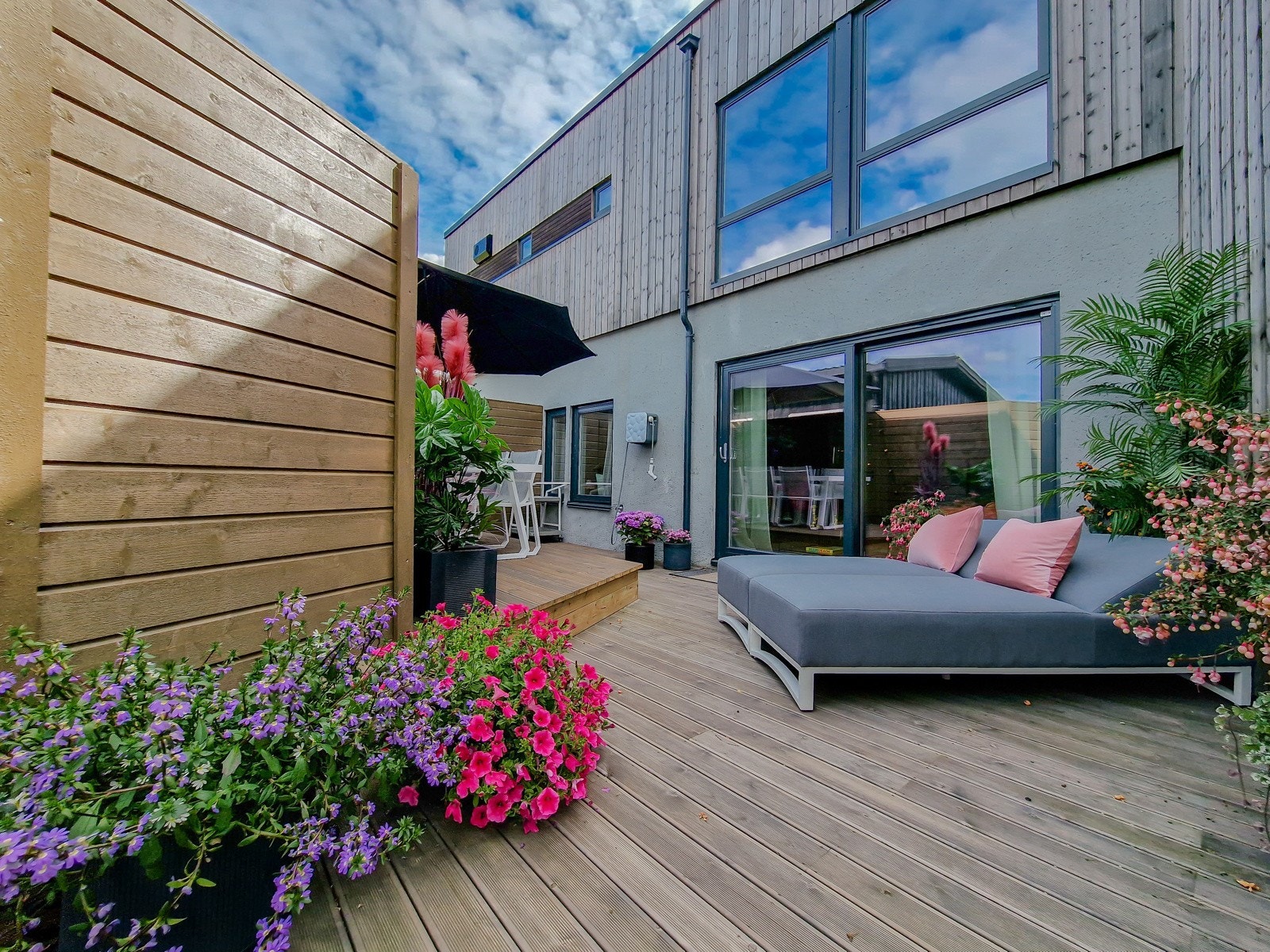 Fantastisk uteplass uten innsyn. Galleribilde