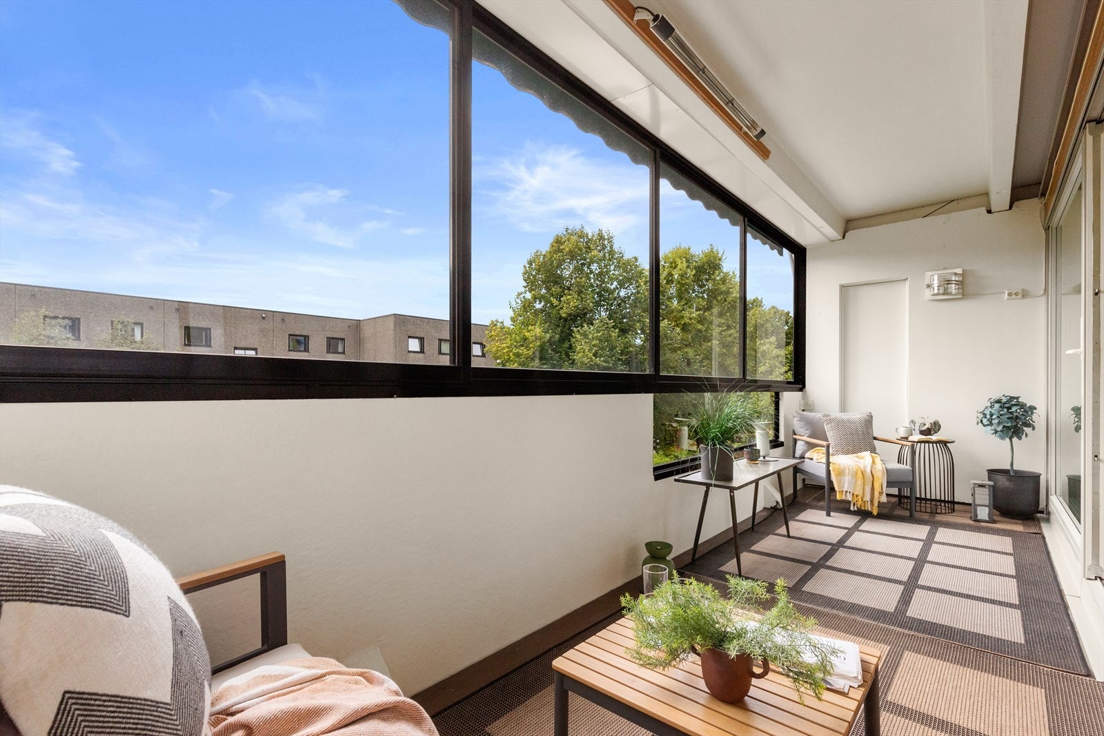 En lys og romslig 2-roms leilighet i Meklenborg borettslag. Galleribilde