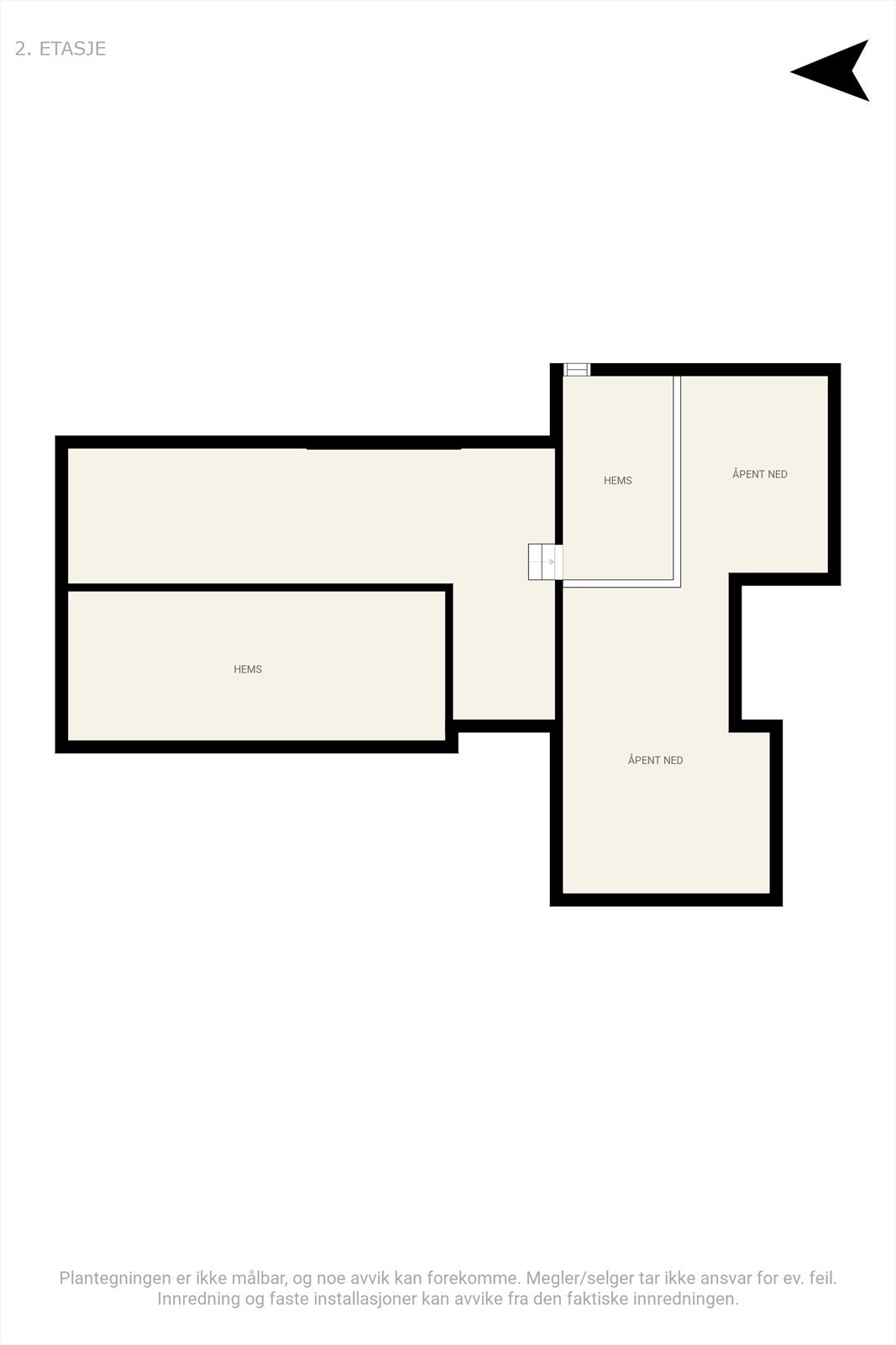 Plantegning hems Galleribilde