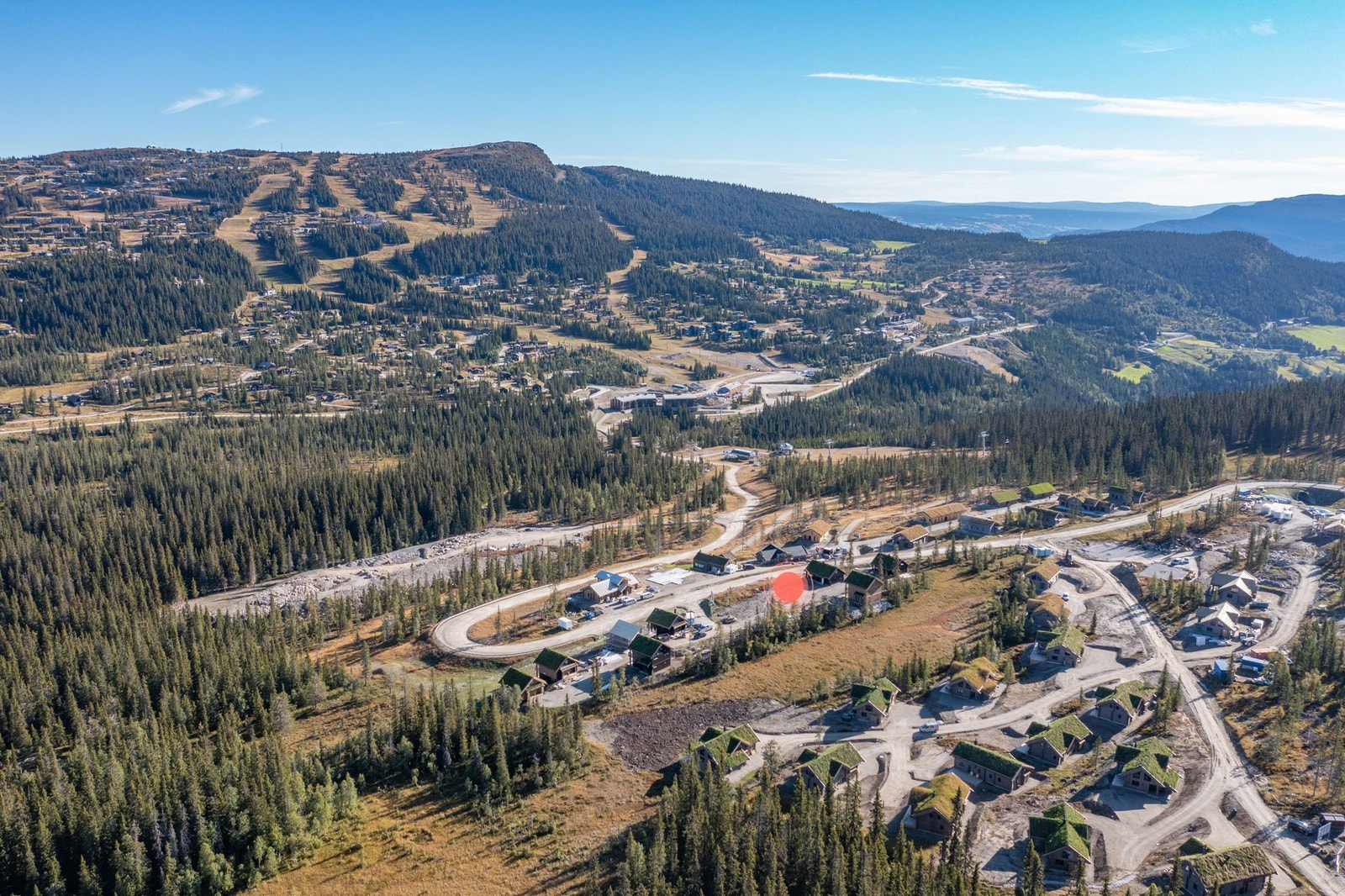 Fin beliggenhet på Varden med utsikt mot vestsiden. Galleribilde