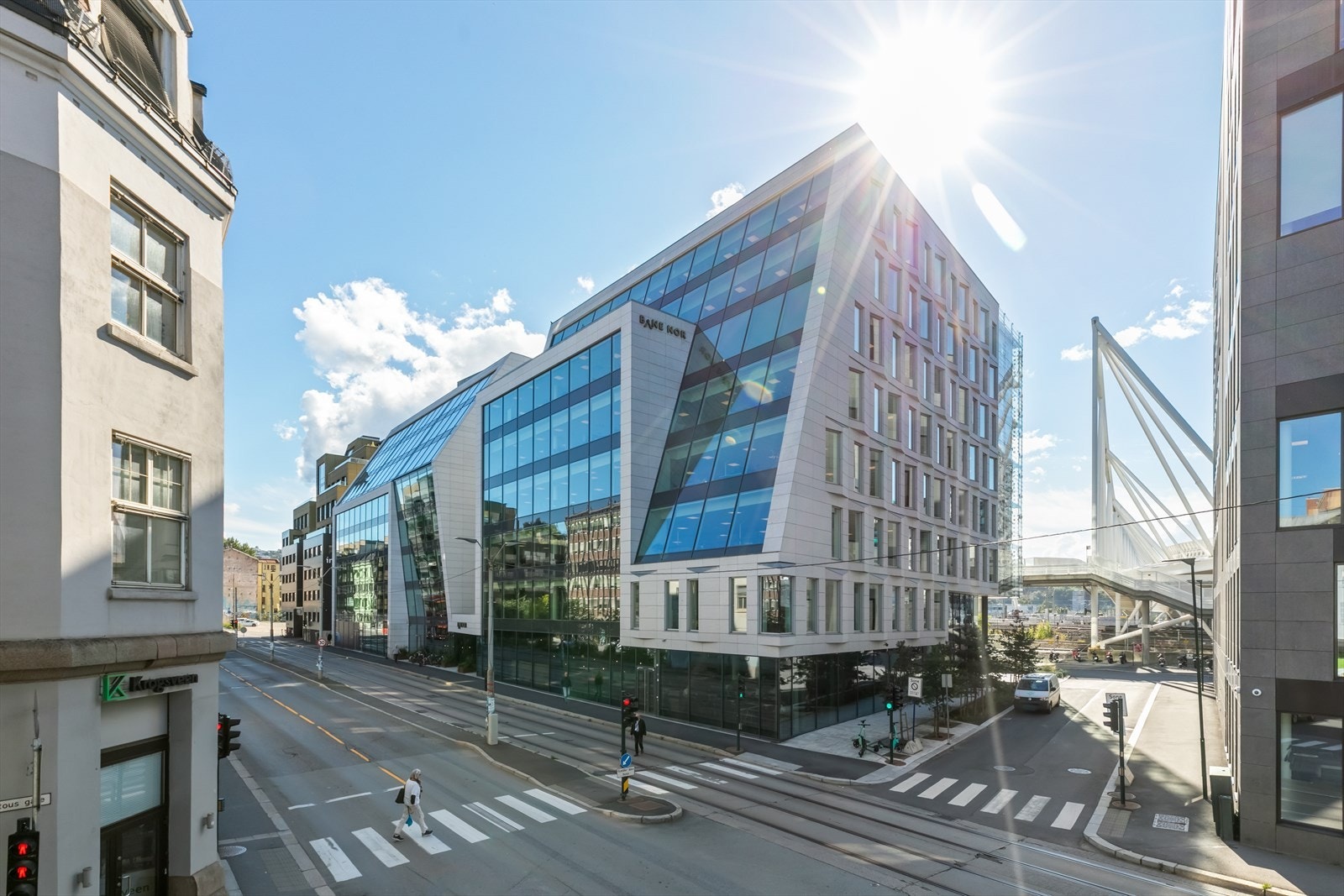 Utsikt fra balkongen. Galleribilde