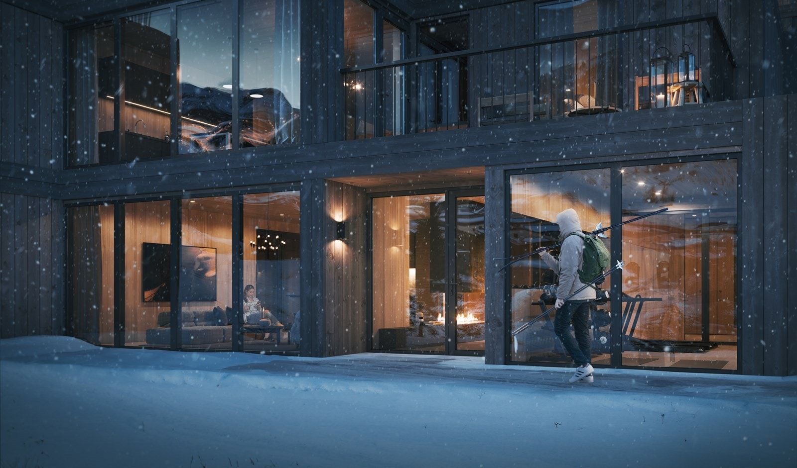 Inngangsparti Galleribilde