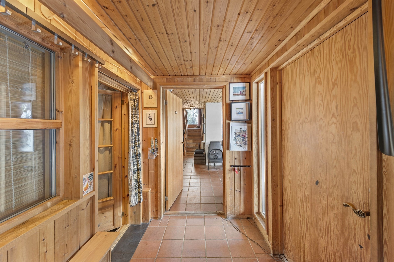 Gang høyre delen Galleribilde