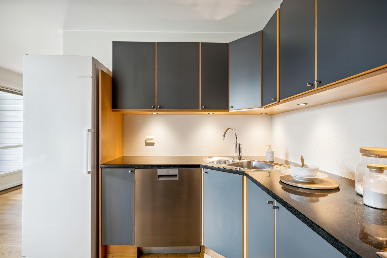Det er avtrekk via mekanisk ventilasjon. Galleribilde