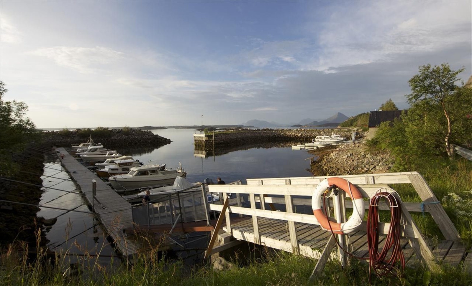 Småbåthavn på Ræstad. Her kan man kjøpe båtplass Galleribilde