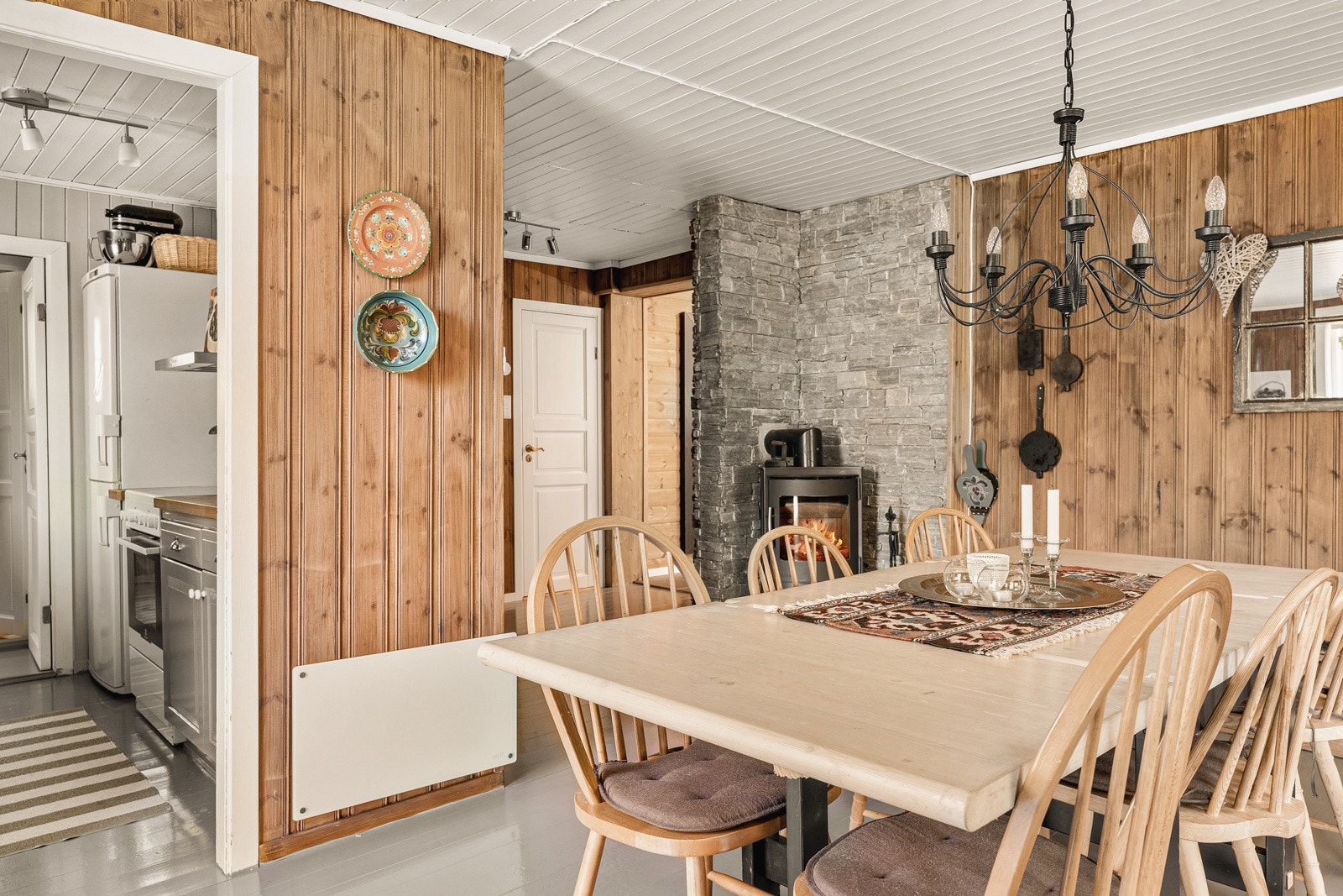 God planløsning er gjenngående i hytten Galleribilde