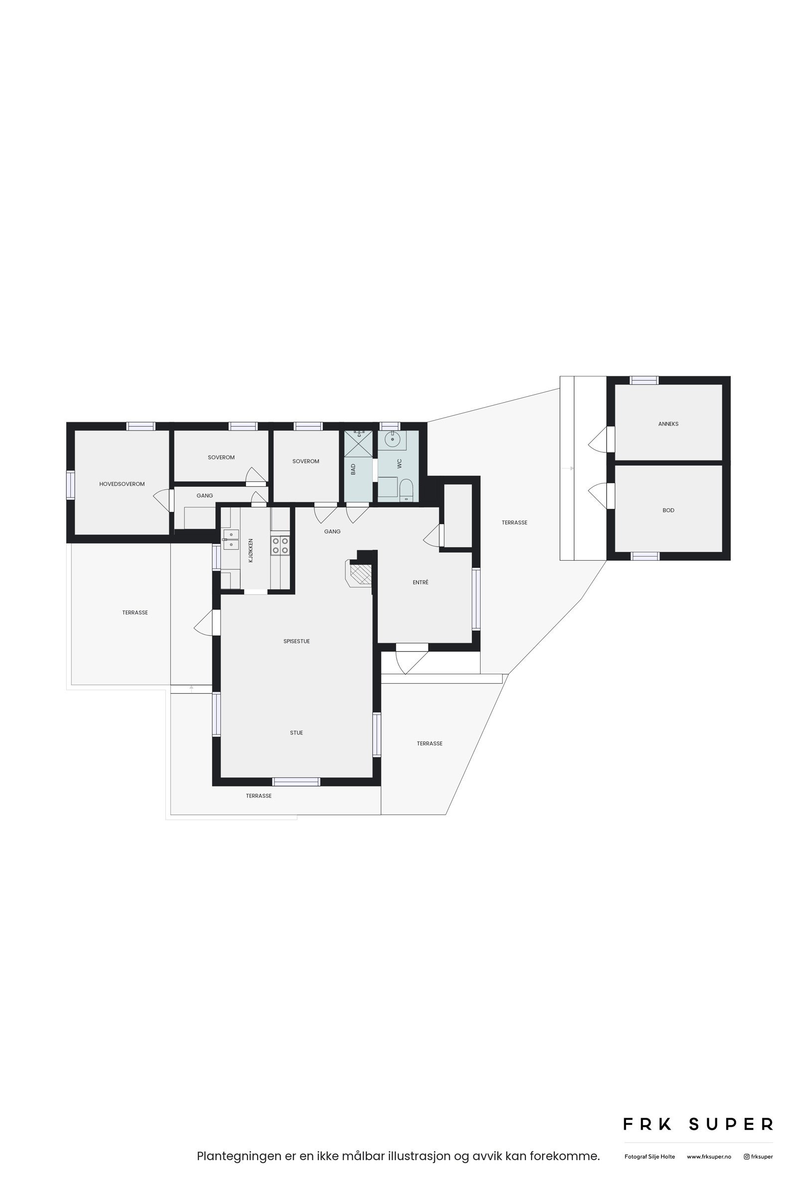 Plantegning Galleribilde