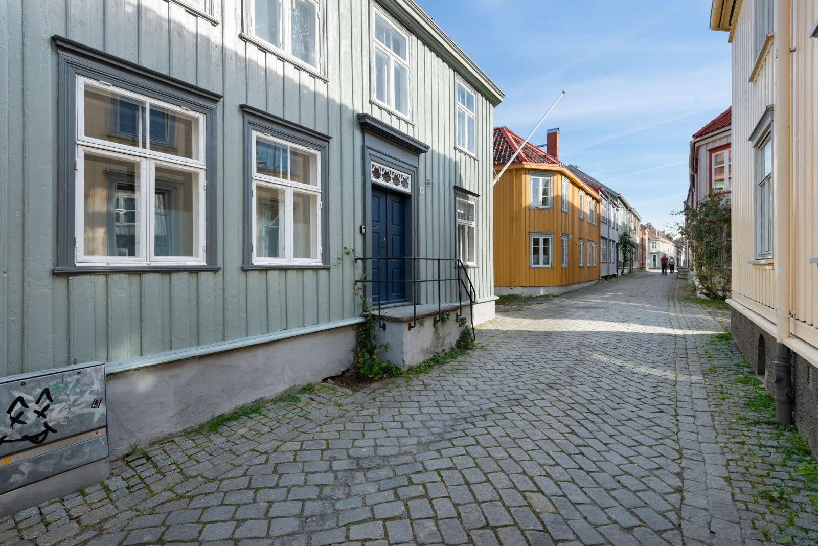 Fasade Holstveita sett mot øst.
Eiendommen er registrert som hel tomannsbolig, men brukes i dag som enebolig. Galleribilde