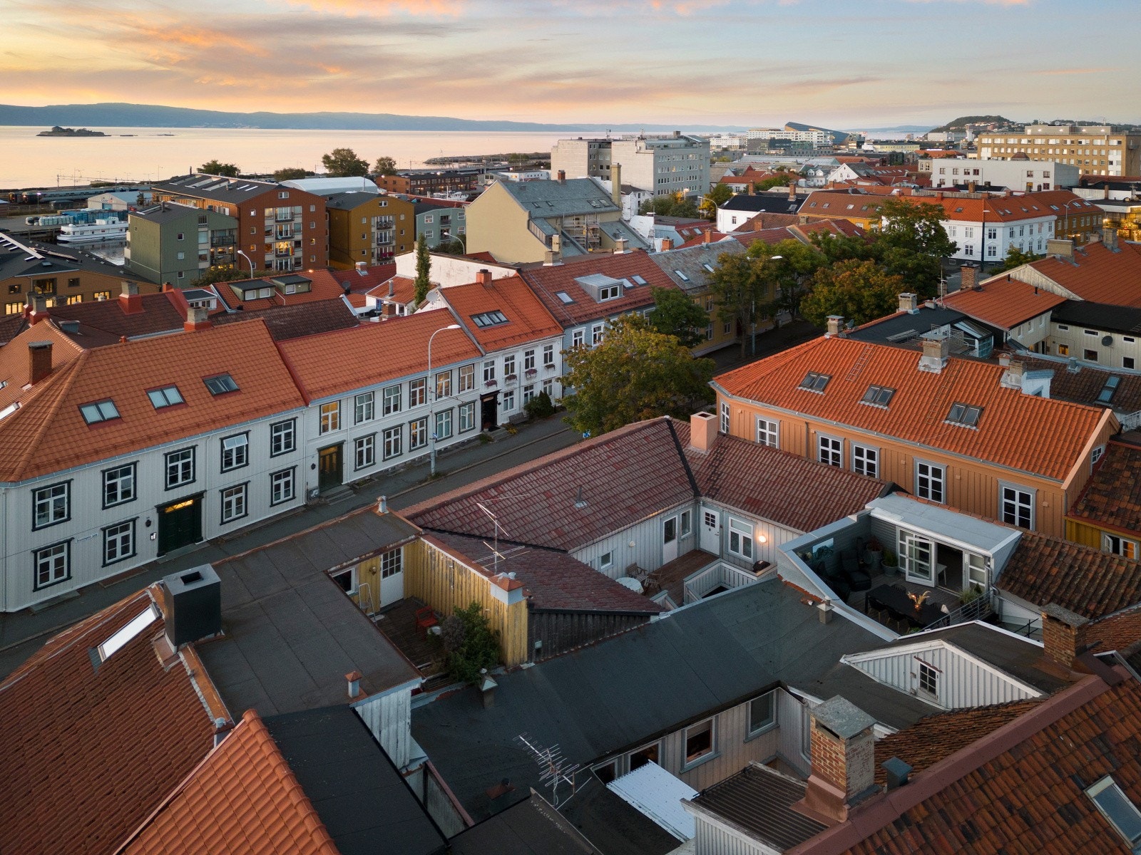 Dronebilde. Galleribilde