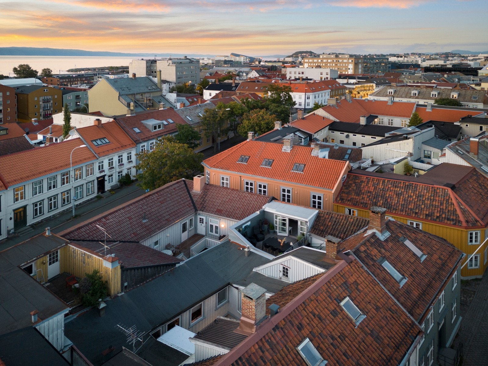 Dronebilde. Galleribilde