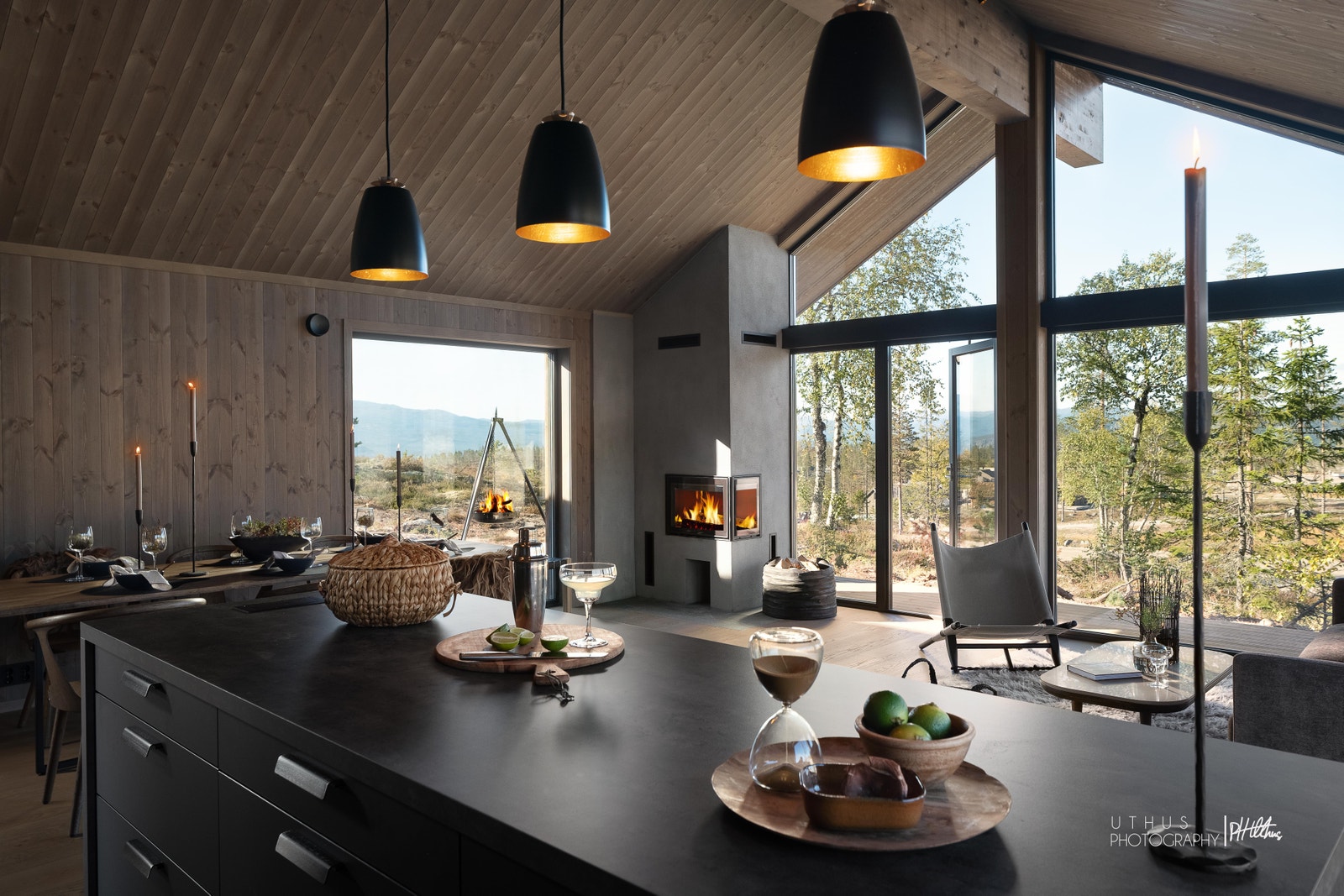 Illustrasjonsfoto fra tilsvarende hytte Galleribilde