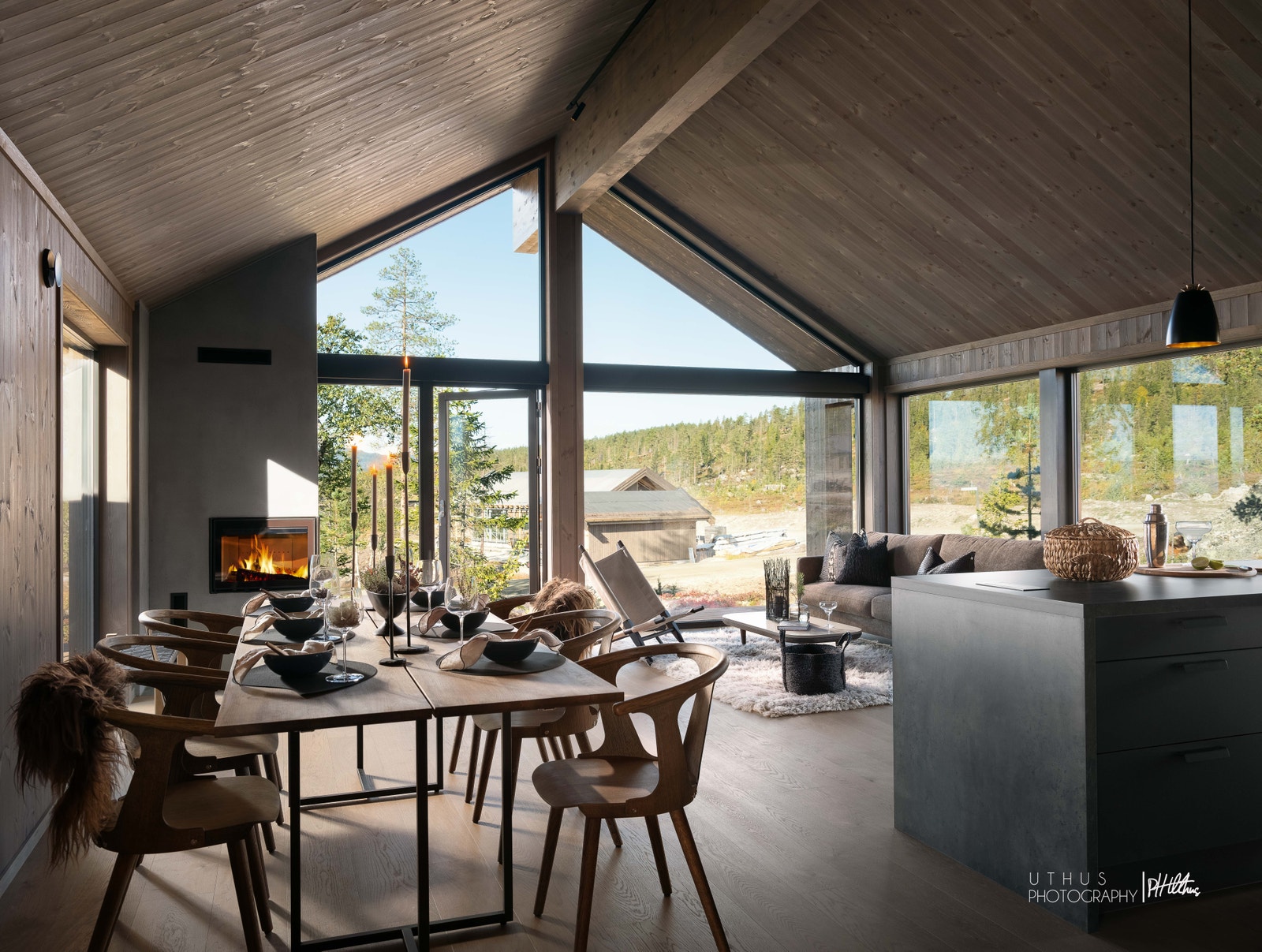 Illustrasjonsfoto fra tilsvarende hytte Galleribilde