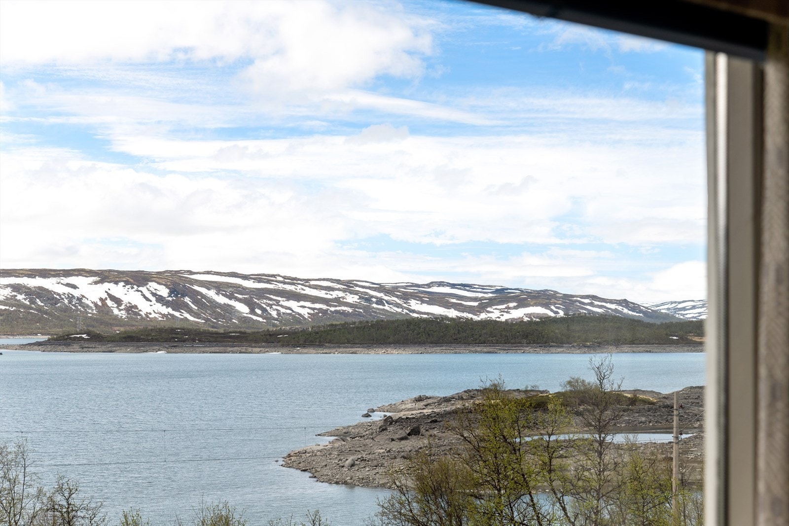 Utsikt fra hytten Galleribilde