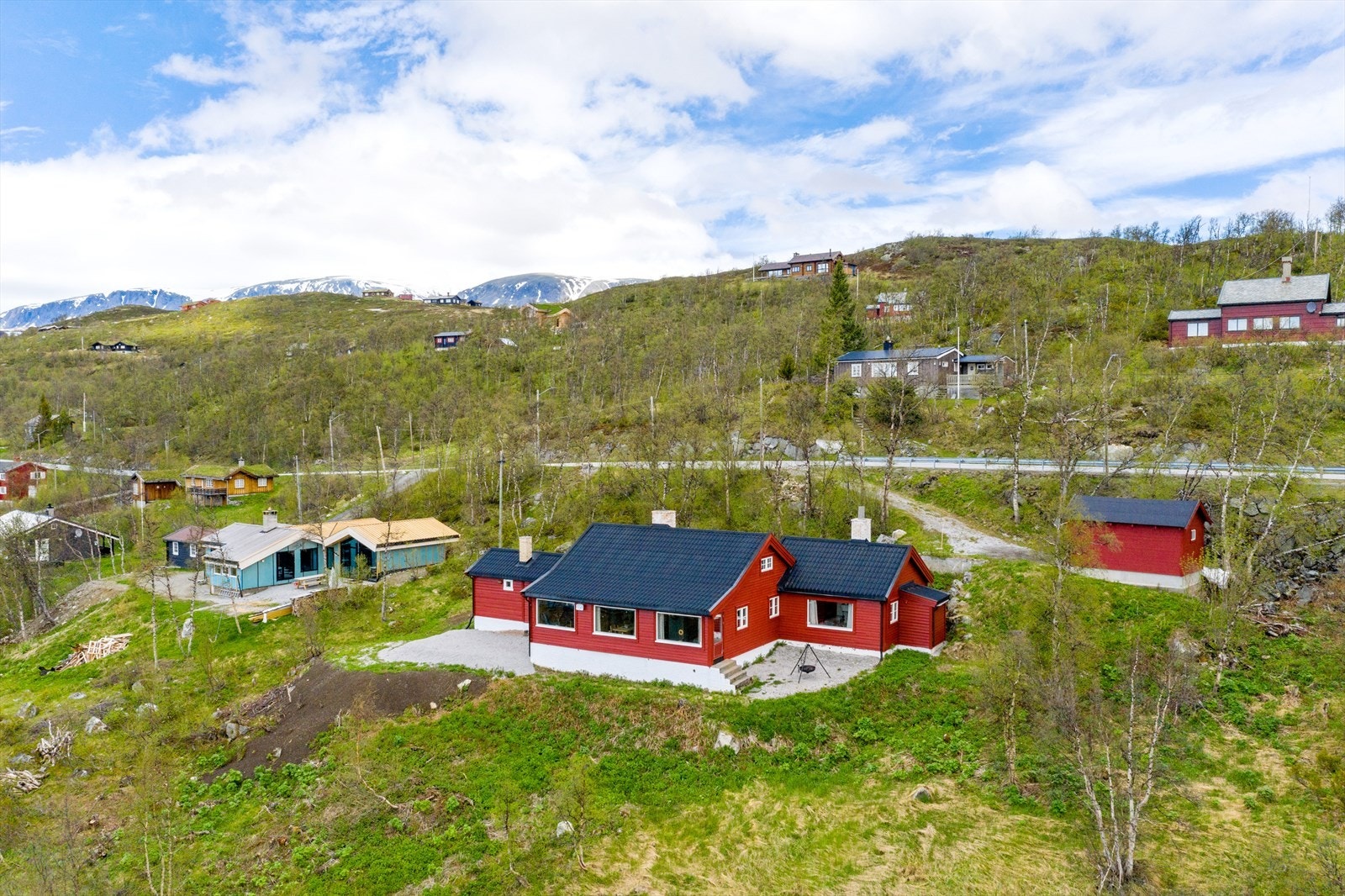 Lett adkomst sommer som vinter Galleribilde