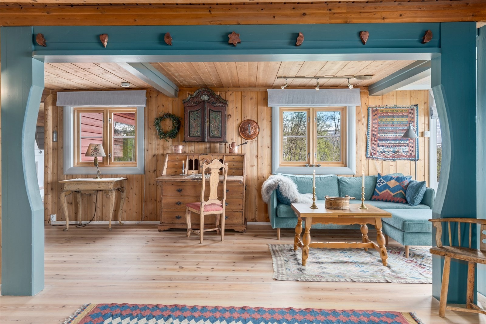 Flotte malte detaljer Galleribilde