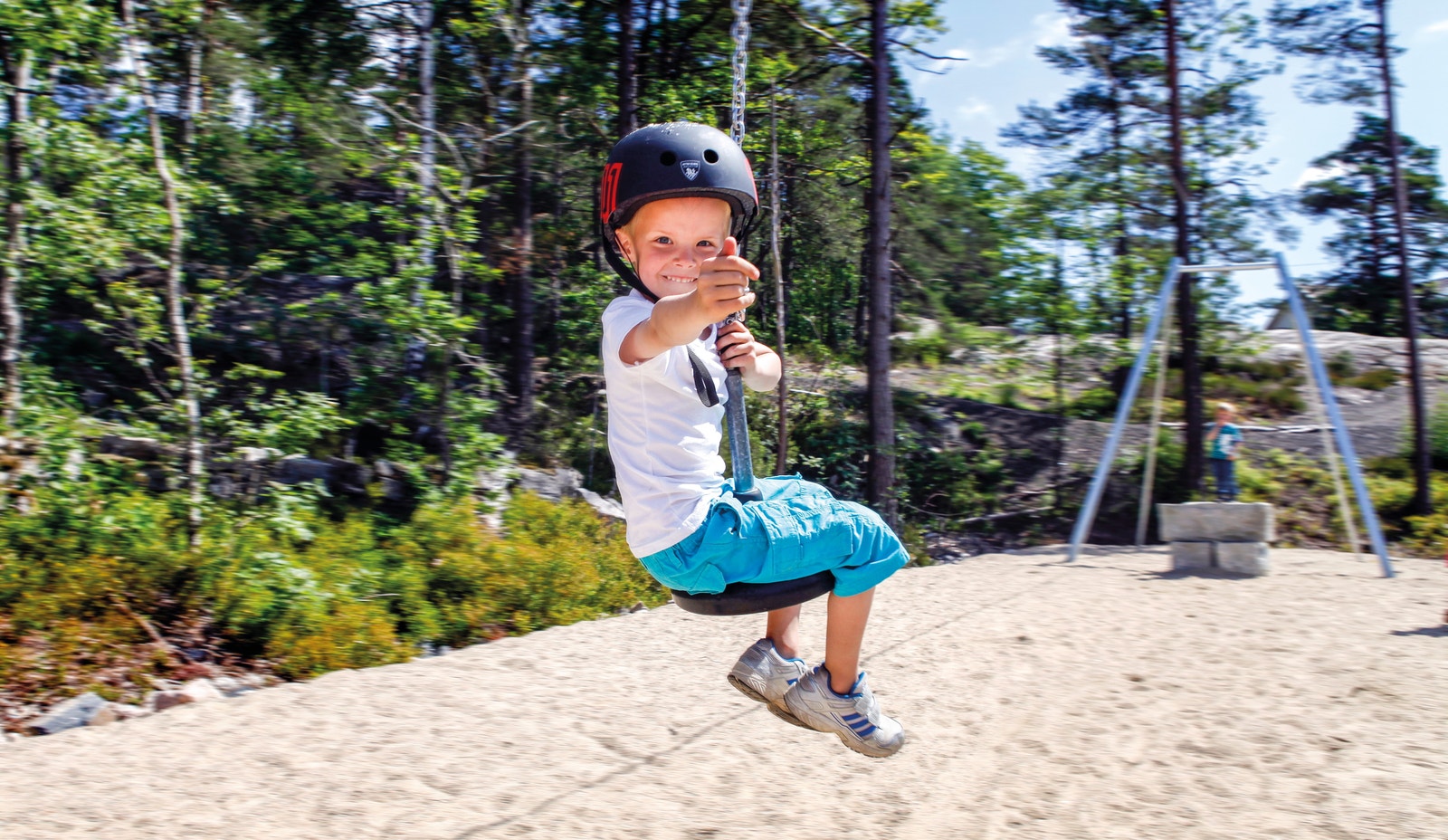 Et område tilrettelagt for en aktiv hverdag. Galleribilde