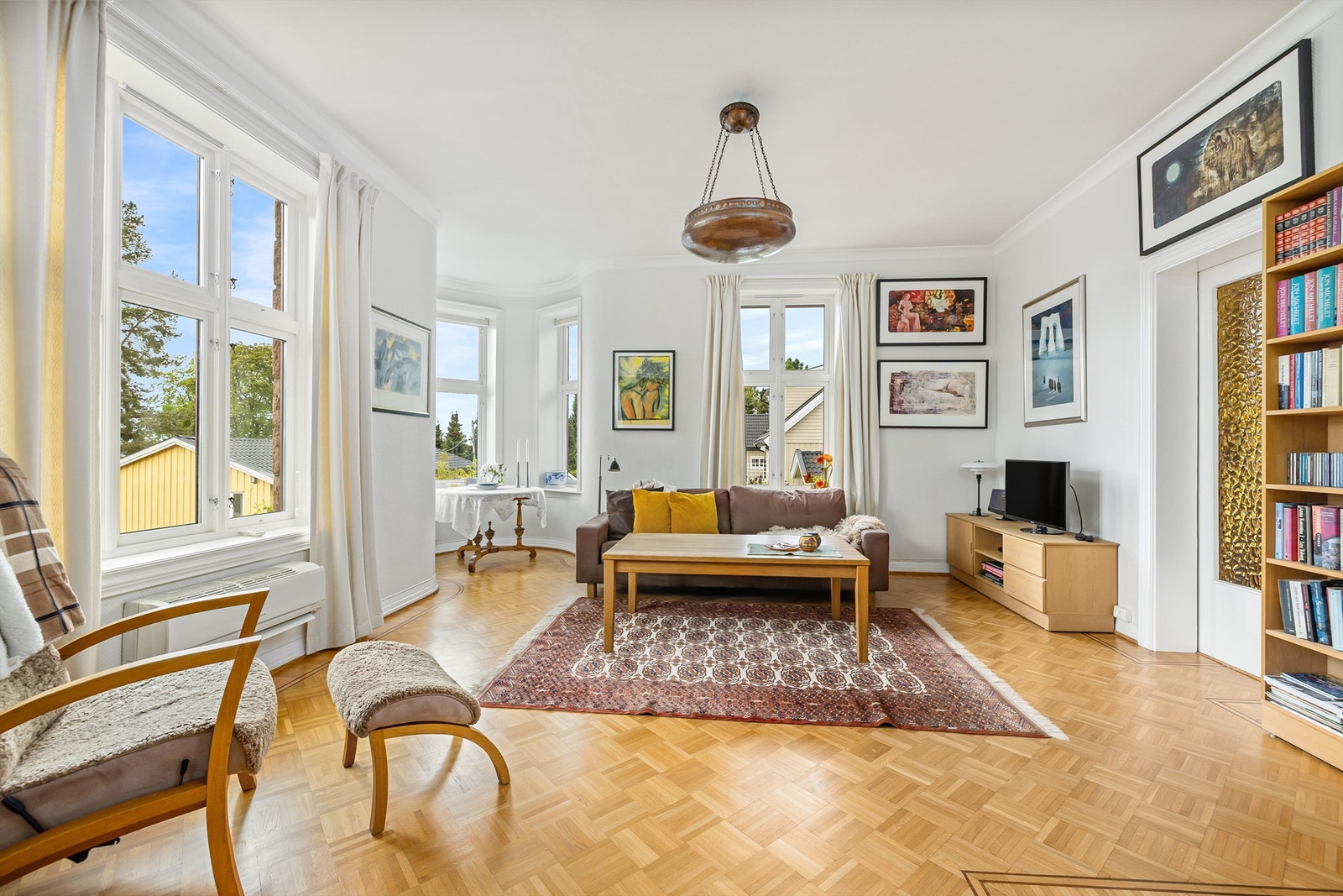 Huset fremstår som velholdt, men med et moderniseringsbehov Galleribilde