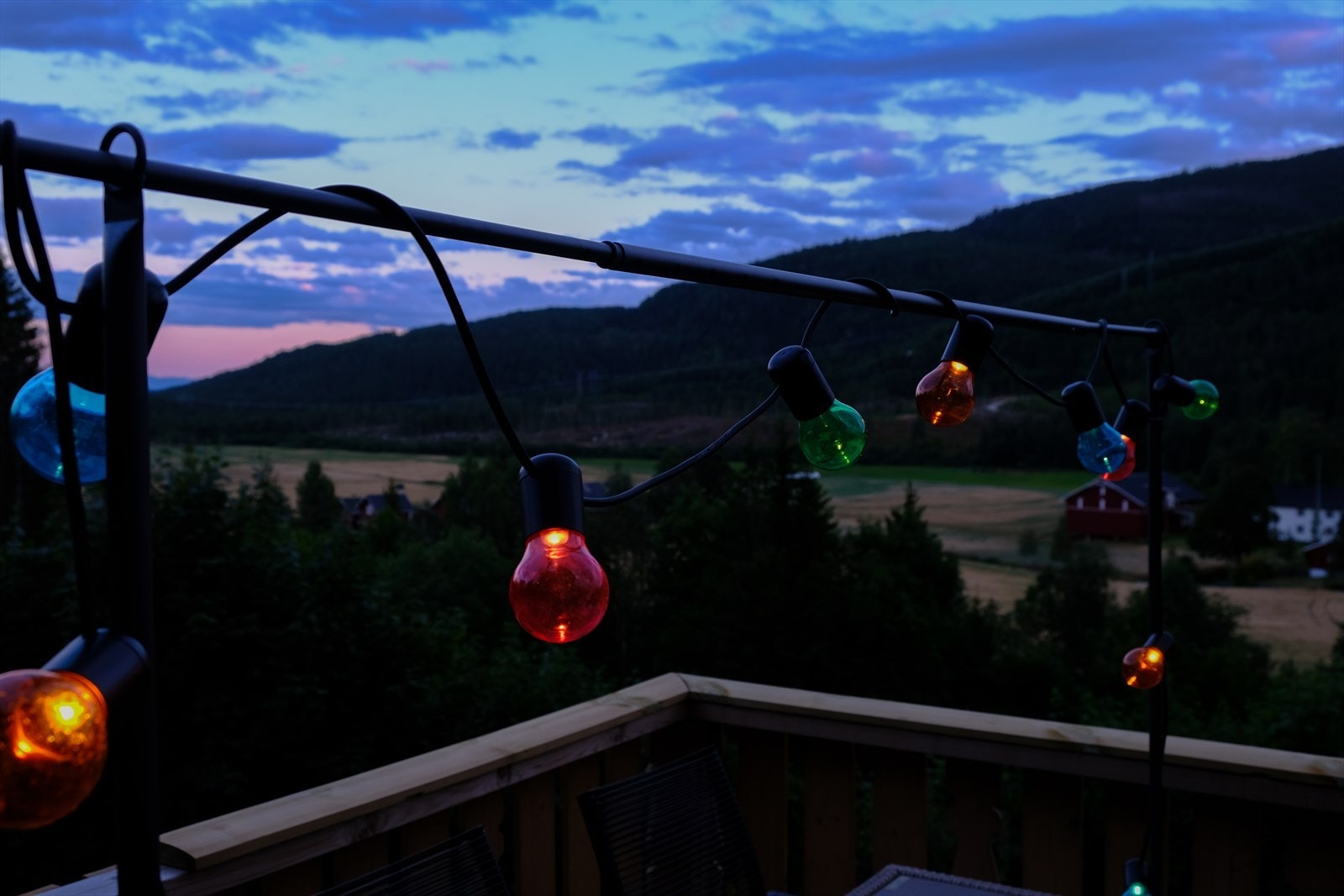 Muligheter for å nyte flotte kvelder på terrassen Galleribilde