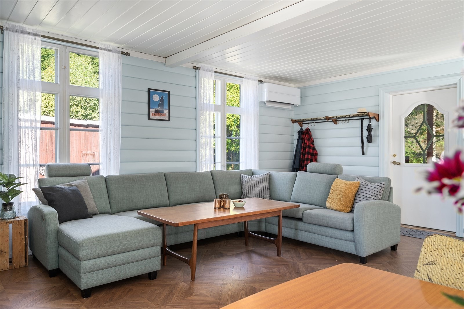 Stue i lys farge Galleribilde