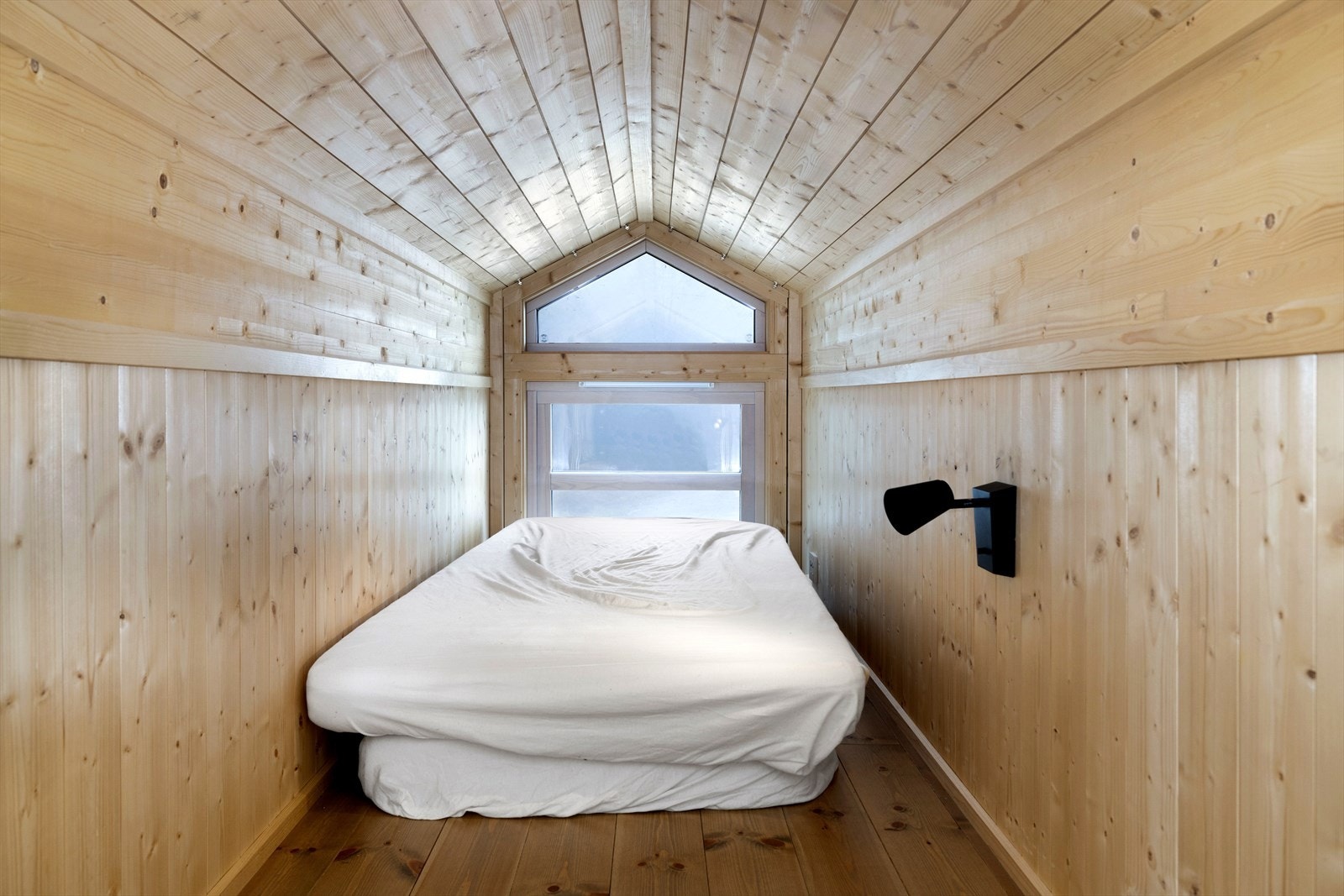 Hemsen har også rom for en soveplass, eller oppbevaring. Galleribilde