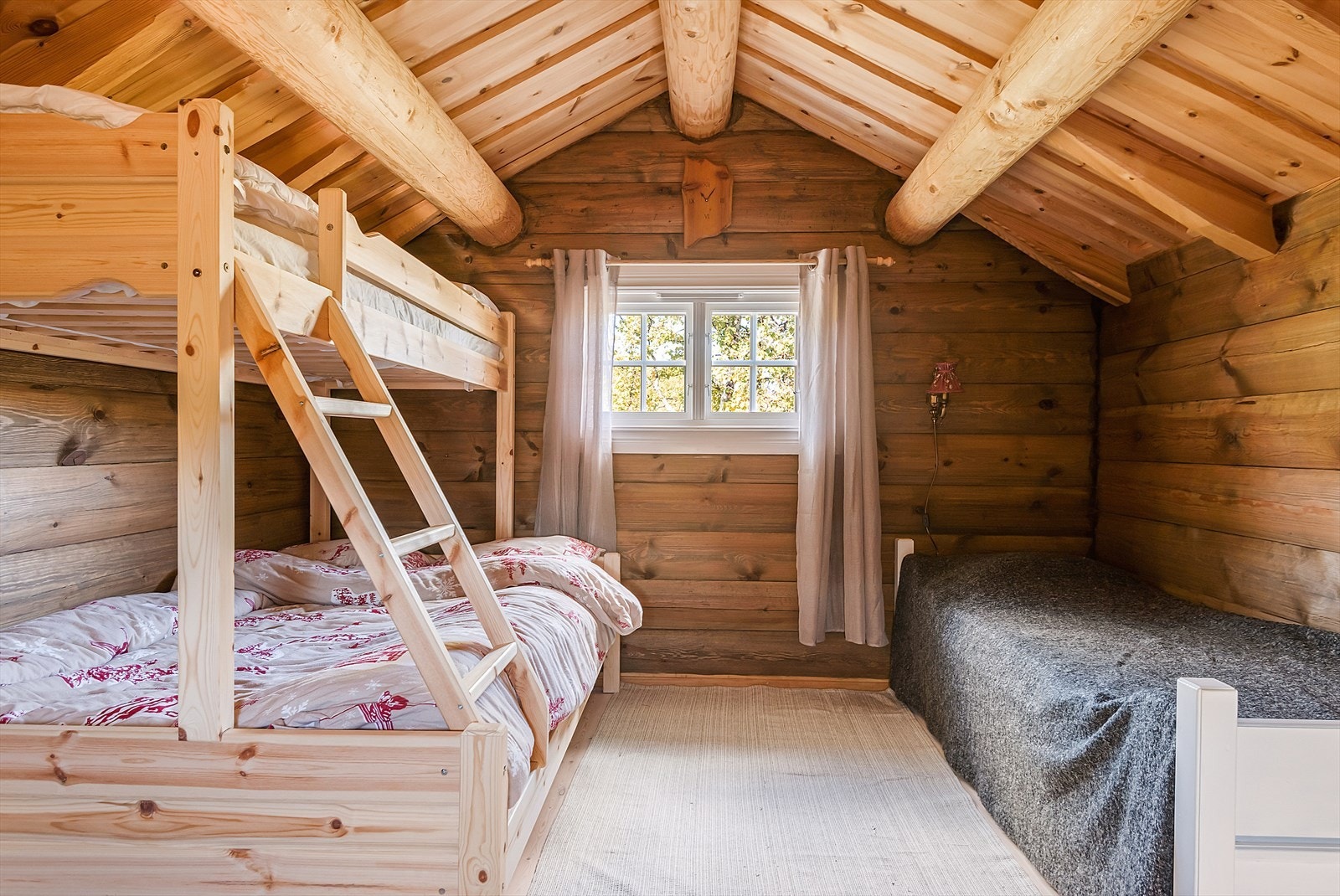 Annekset er koselig innredet. Galleribilde