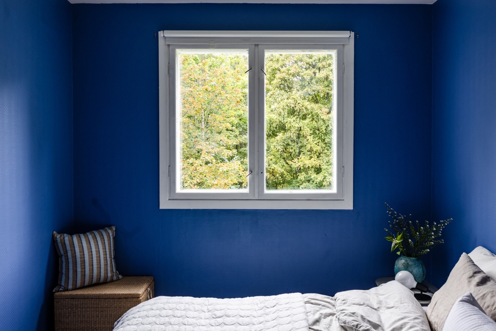 Hovedsoverom vender mot grøntområde Galleribilde