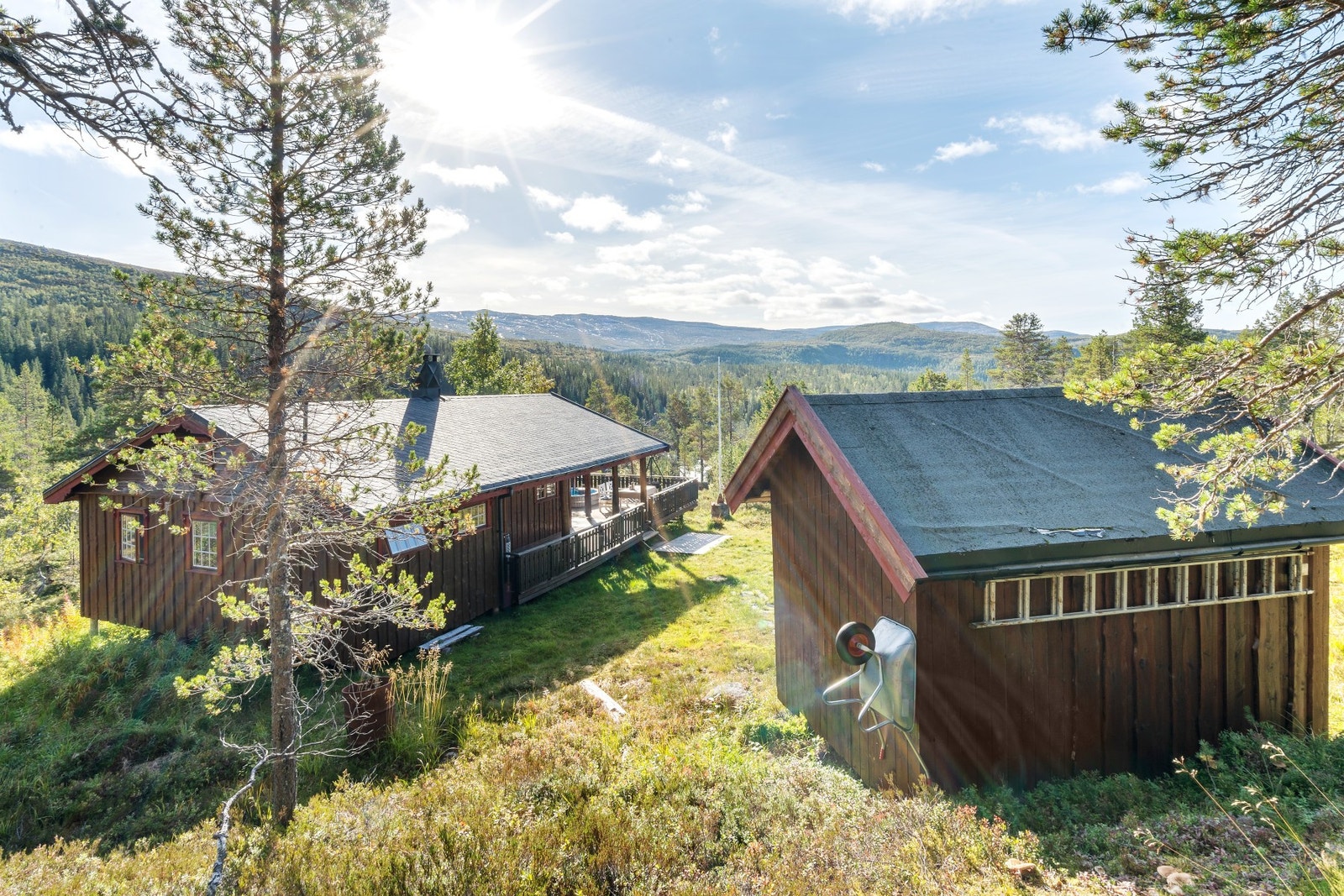 Det er ifølge eier mobildekning i området. Galleribilde