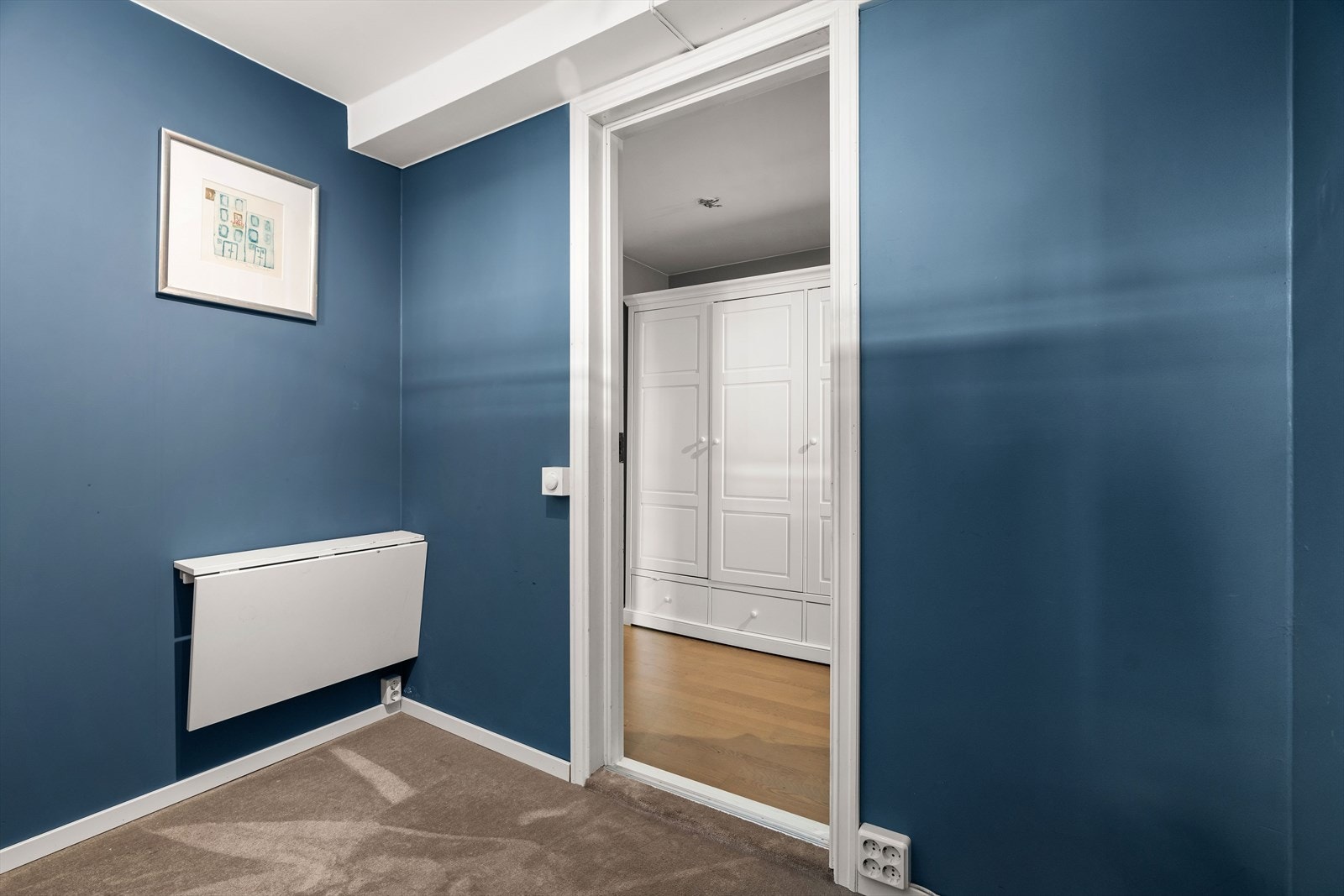 Benyttes som soverom, ikke bruksendret eller søkt om godkjennelse for varig opphold. Galleribilde