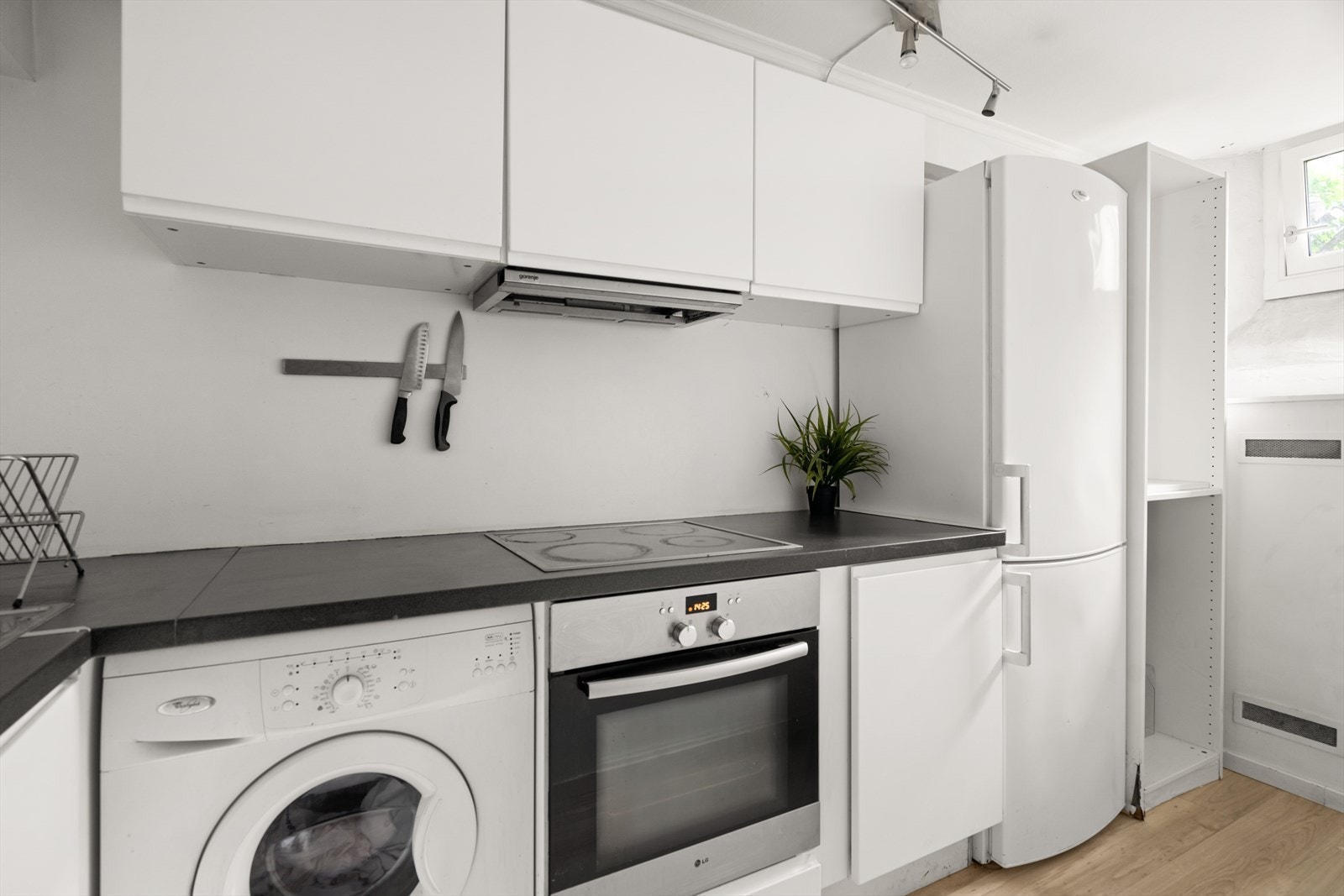 Kjøkken i praktikantdel Galleribilde