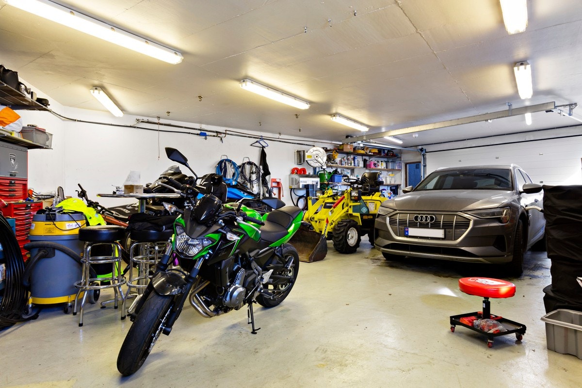 .... eller muligens et par biler og litt diverse oppbevaring alt etter eget ønske Galleribilde