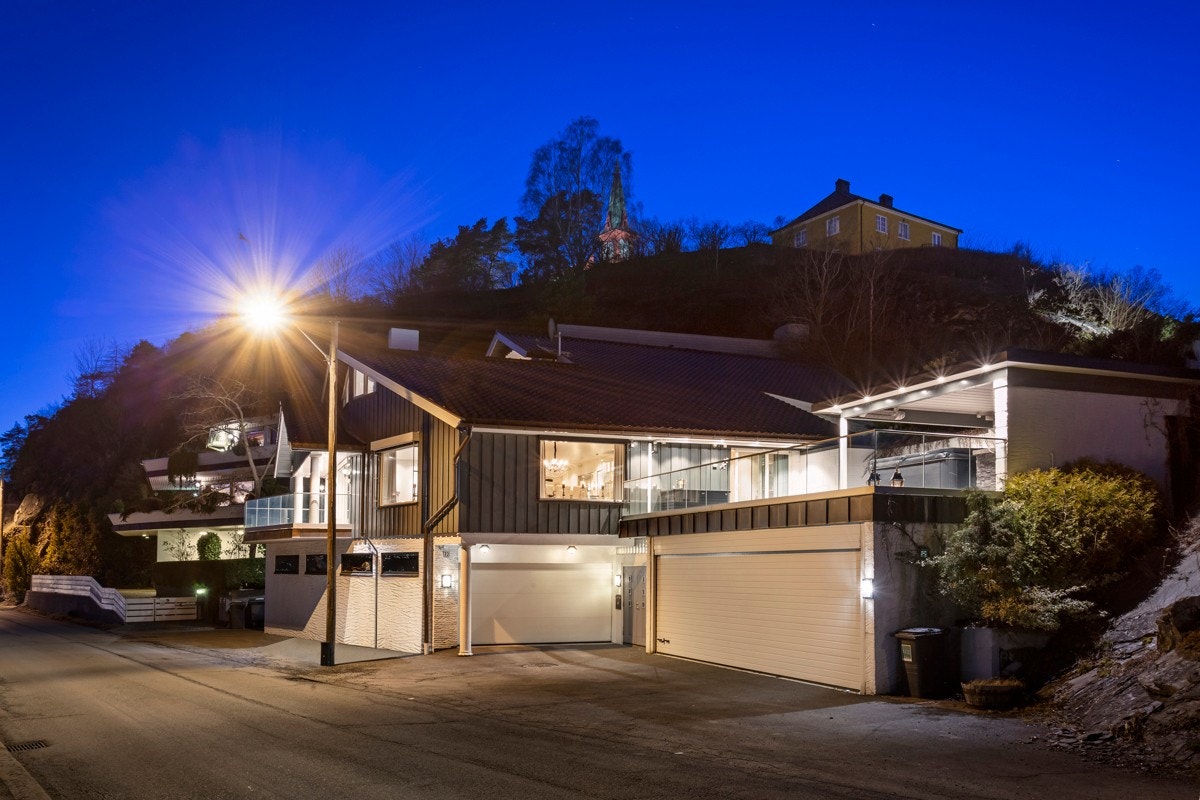 Fasade sett fra Ormsundveien. Galleribilde