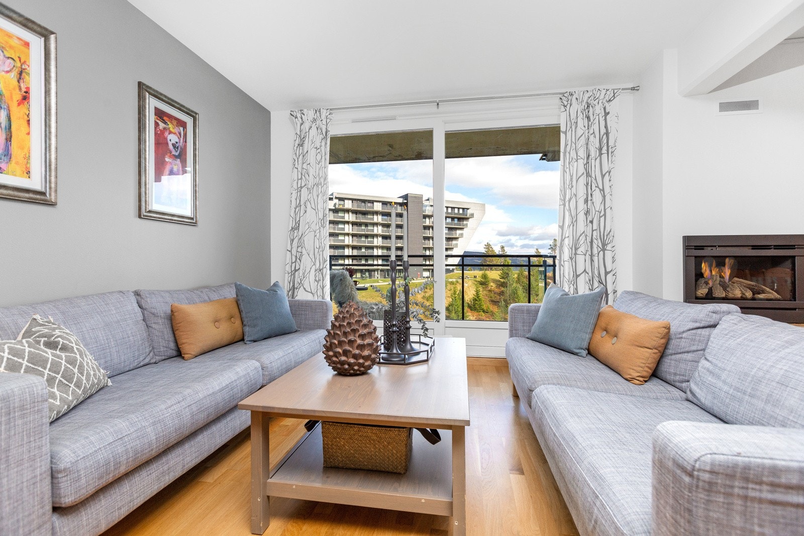 Koselig tv-krok i stuen. Galleribilde