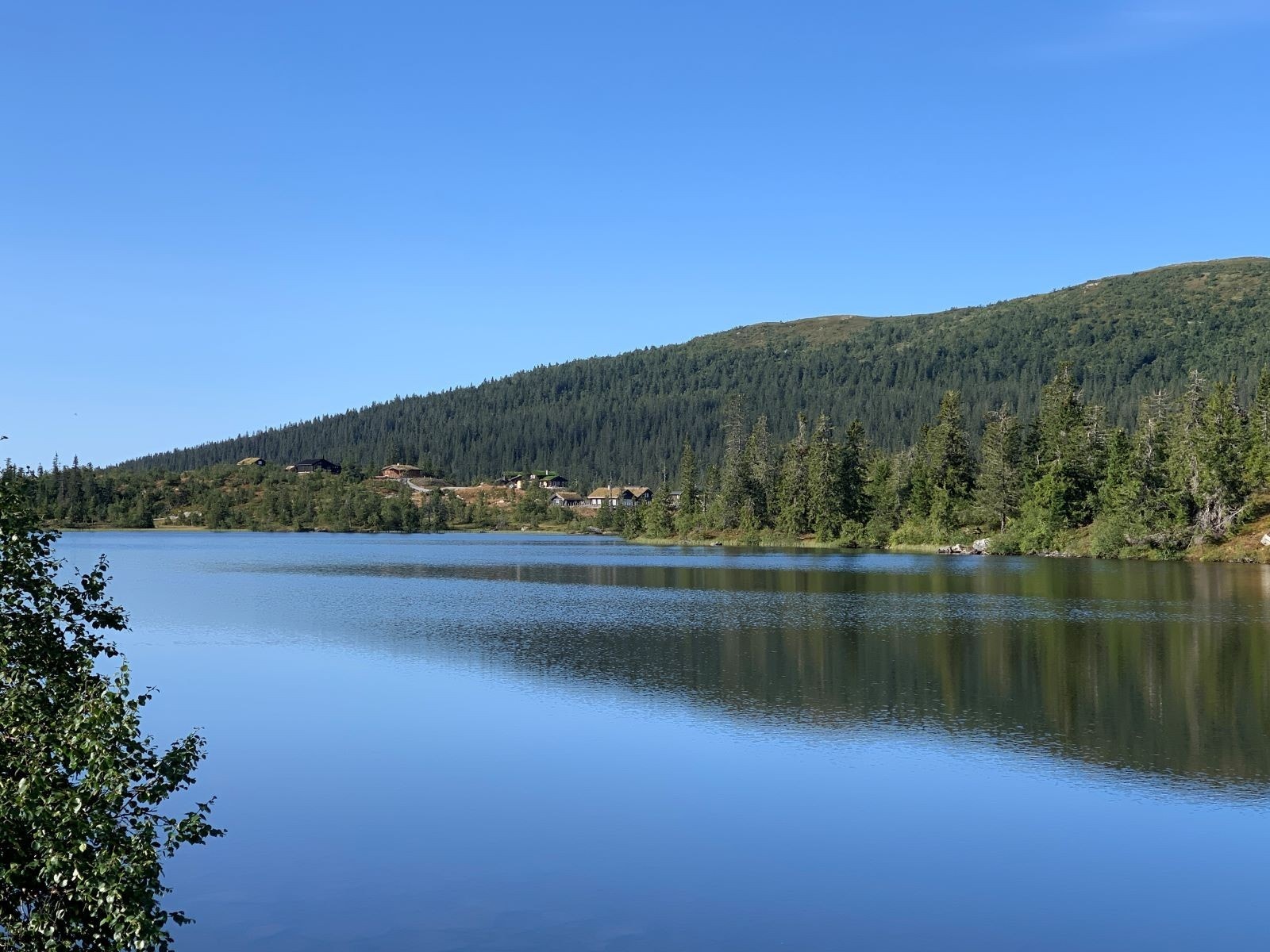 Vorsetdalen ligger i sydenden av Nordre Vorsetvann. Galleribilde