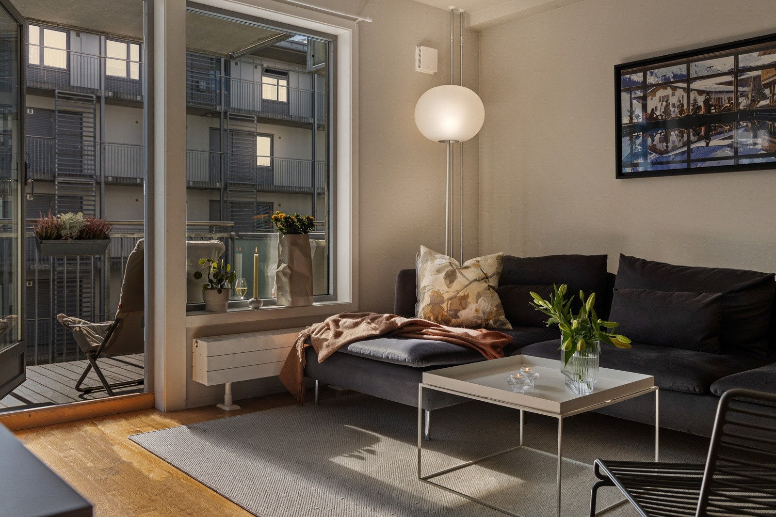 Kveldsstemning. Galleribilde